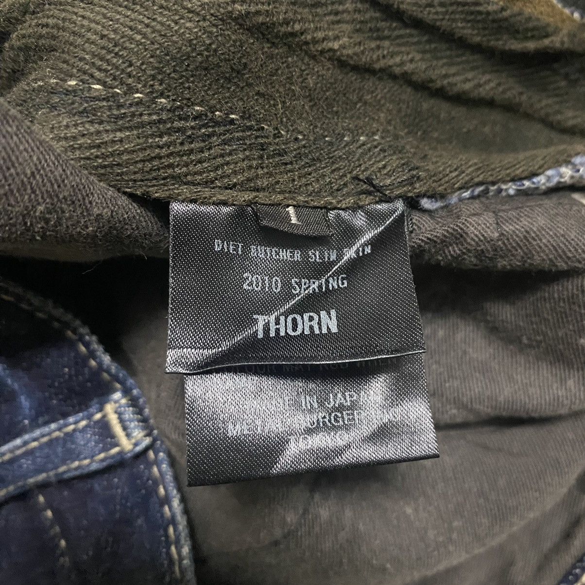 Diet Butcher Slim Skin SS2010 Diet Butcher Slim Skin Thorn Denim Leather Trimmed Size US 28 / EU 44 - 16 Thumbnail