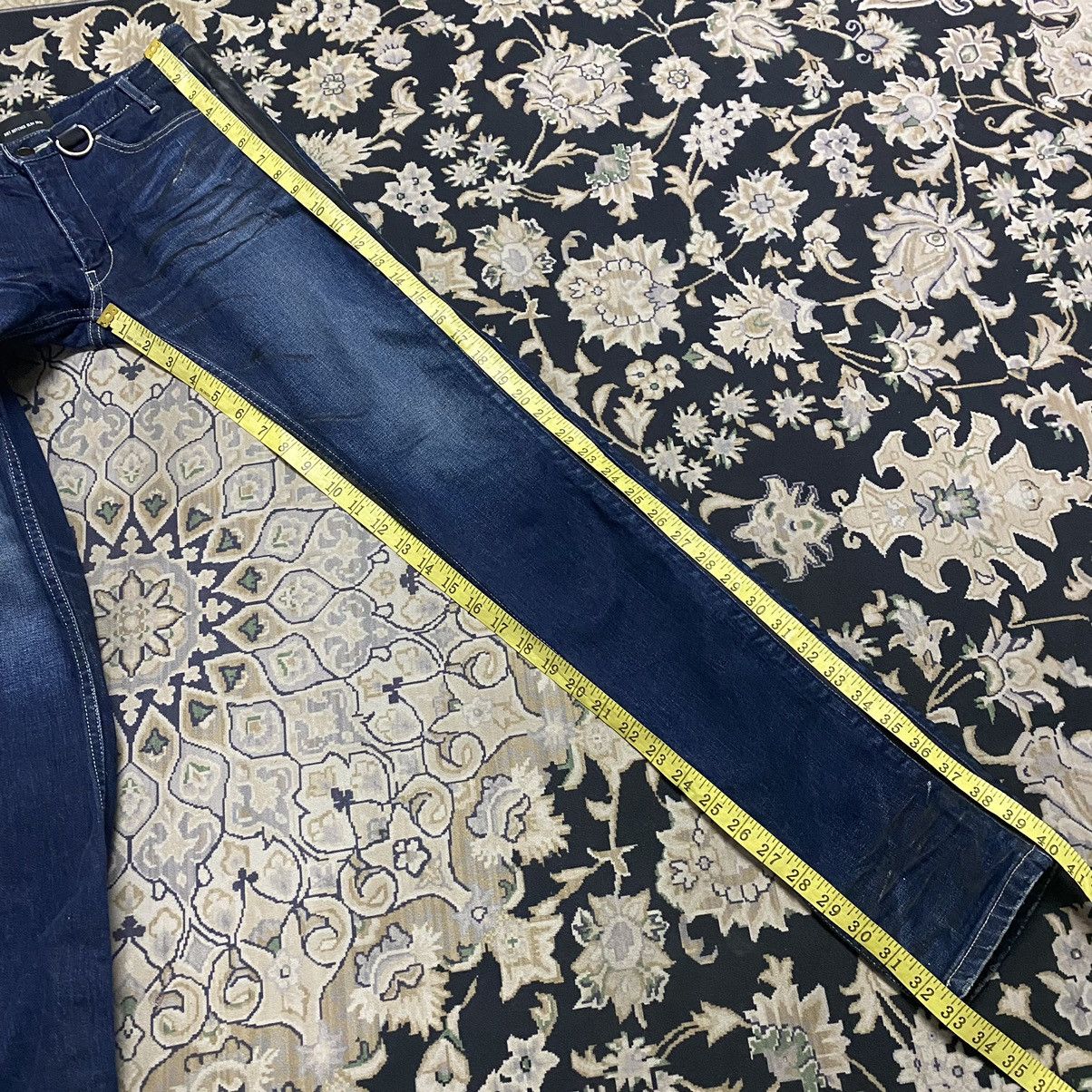 Diet Butcher Slim Skin SS2010 Diet Butcher Slim Skin Thorn Denim Leather Trimmed Size US 28 / EU 44 - 19 Thumbnail