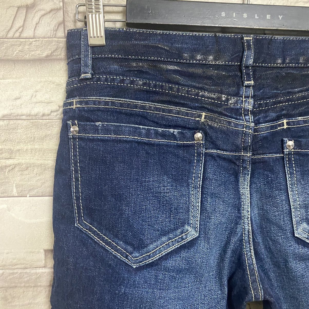 Diet Butcher Slim Skin SS2010 Diet Butcher Slim Skin Thorn Denim Leather Trimmed Size US 28 / EU 44 - 13 Thumbnail