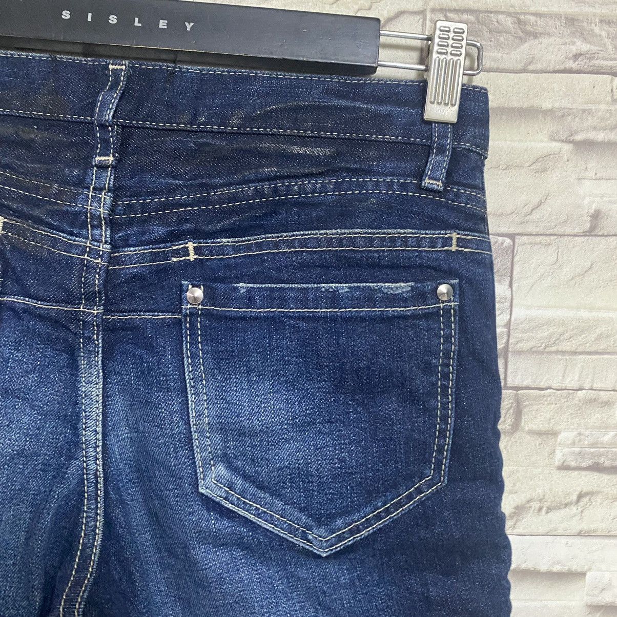 Diet Butcher Slim Skin SS2010 Diet Butcher Slim Skin Thorn Denim Leather Trimmed Size US 28 / EU 44 - 14 Thumbnail
