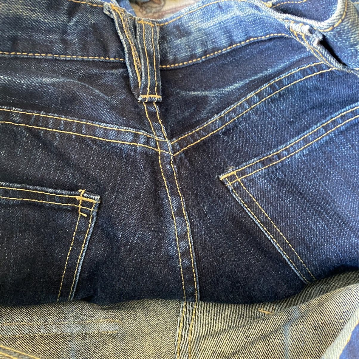 PPFM PPFM Double Waist Blue Denim Jeans Size US 31 - 18 Thumbnail