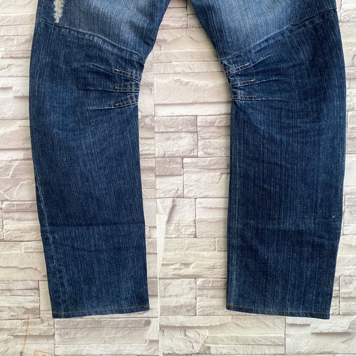 PPFM PPFM Double Waist Blue Denim Jeans Size US 31 - 13 Thumbnail