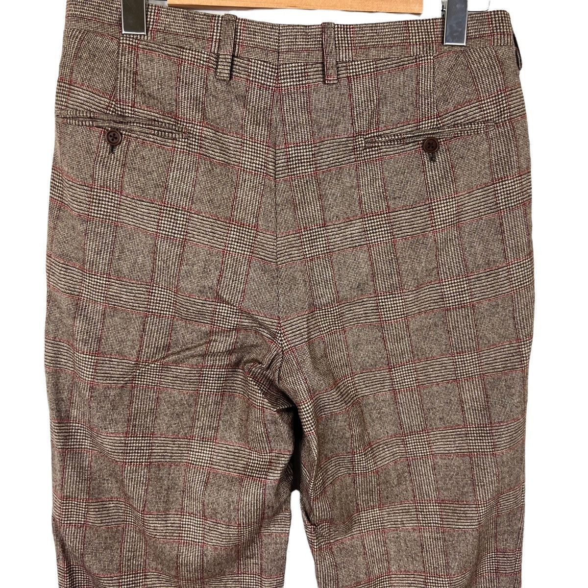 Kiton KITON Napoli Wool Pants Trousers Nova Check Made In Italy Size US 32 / EU 48 - 4 Thumbnail