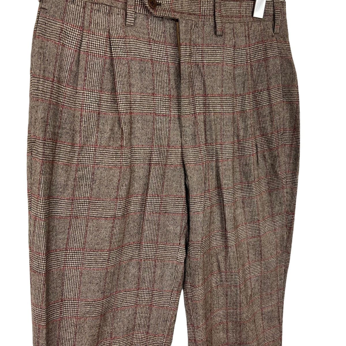 Kiton KITON Napoli Wool Pants Trousers Nova Check Made In Italy Size US 32 / EU 48 - 5 Thumbnail
