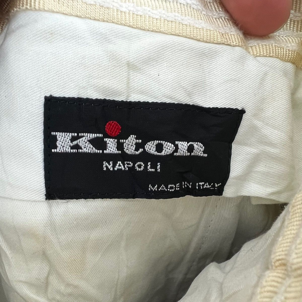 Kiton KITON Napoli Wool Pants Trousers Nova Check Made In Italy Size US 32 / EU 48 - 8 Thumbnail