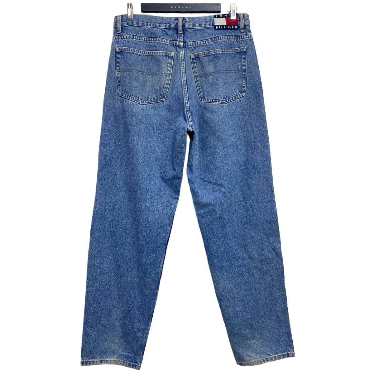 Tommy Hilfiger Vintage Tommy Hilfiger Denim Baggy Jeans Sidetape Size US 34 / EU 50 - 3 Thumbnail