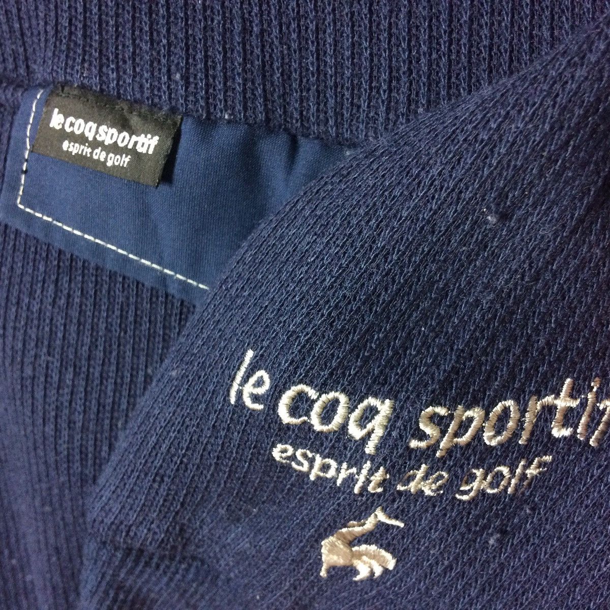 Vintage Vintage LE COQ SPORTIF Golf Sweatshirt Streetwear Size US M / EU 48-50 / 2 - 4 Thumbnail