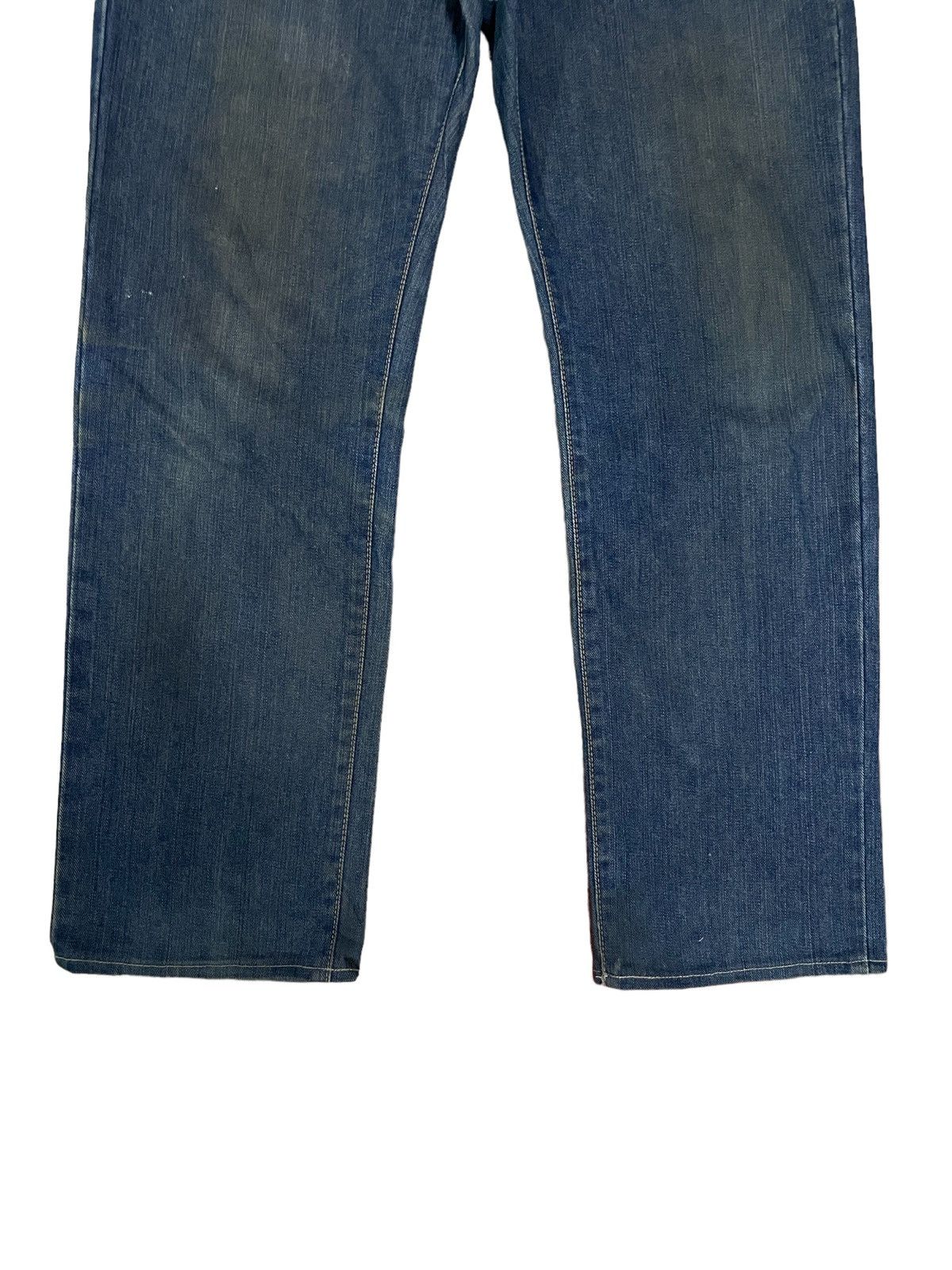 Edwin Vintage Edwin Japan Indigo Wash Loose Straight Fit Jeans Size US 34 / EU 50 - 6 Thumbnail
