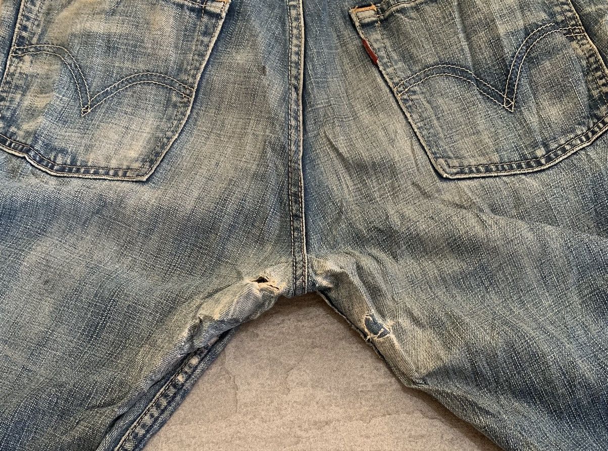 Levi's Vintage Levis 503 Straight Faded Blue Jeans Size US 34 / EU 50 - 4 Thumbnail