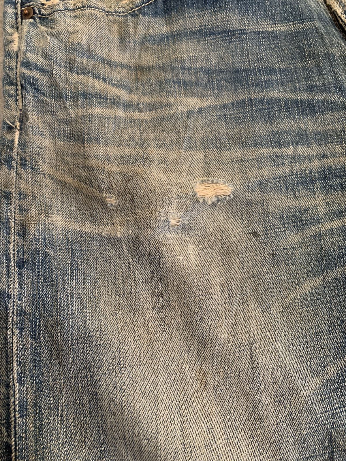 Levi's Vintage Levis 503 Straight Faded Blue Jeans Size US 34 / EU 50 - 6 Thumbnail
