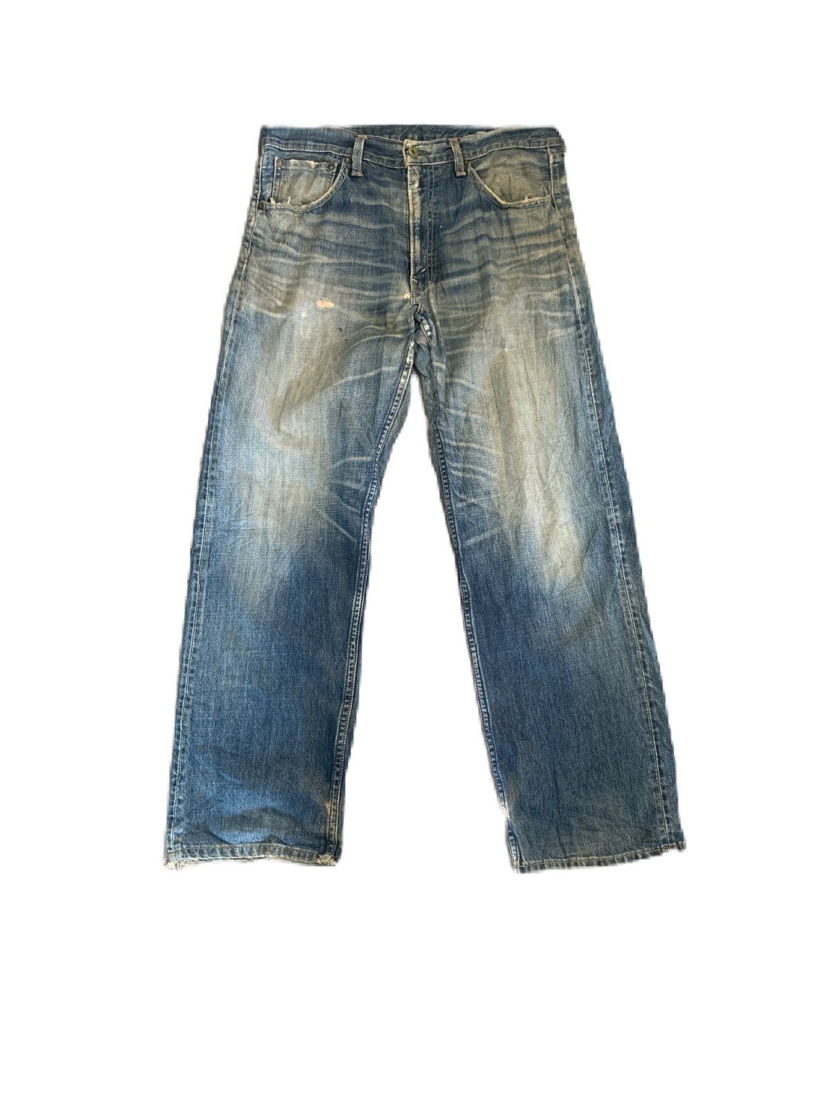 Levi's Vintage Levis 503 Straight Faded Blue Jeans Size US 34 / EU 50 - 1 Thumbnail