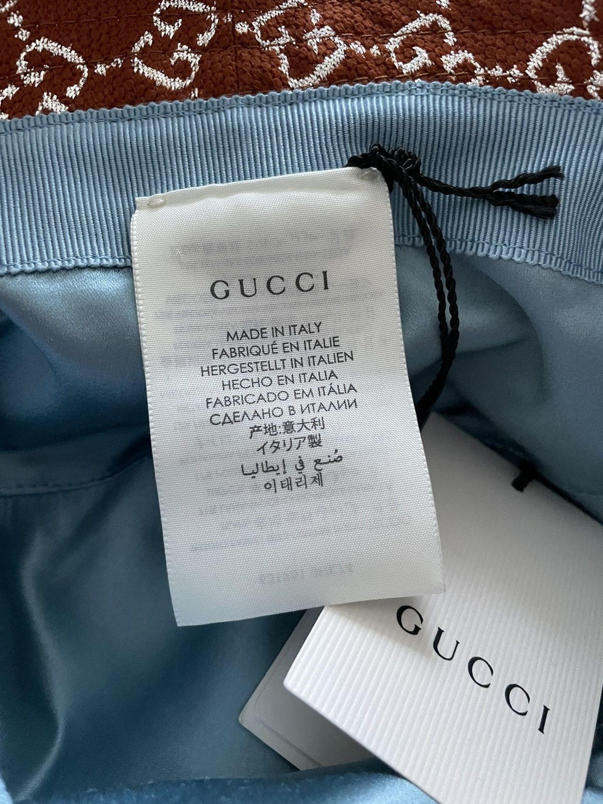 Gucci Brand NEW Limited Edition Super Runway Sold Out GG Logo Hat Size ONE SIZE - 8 Thumbnail