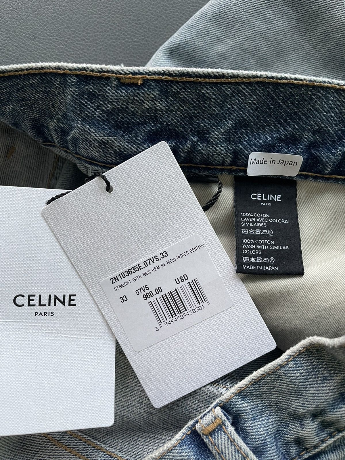 Celine × Hedi Slimane SuperRunway Brand New Hedi Slimane Super Runway SL003 Denim Size US 32 / EU 48 - 13 Thumbnail