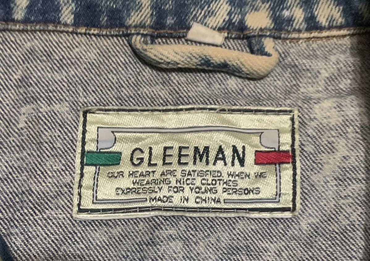Japanese Brand Vintage Acid Wash Trucker Denim Jacket By Gleeman Size US L / EU 52-54 / 3 - 7 Thumbnail