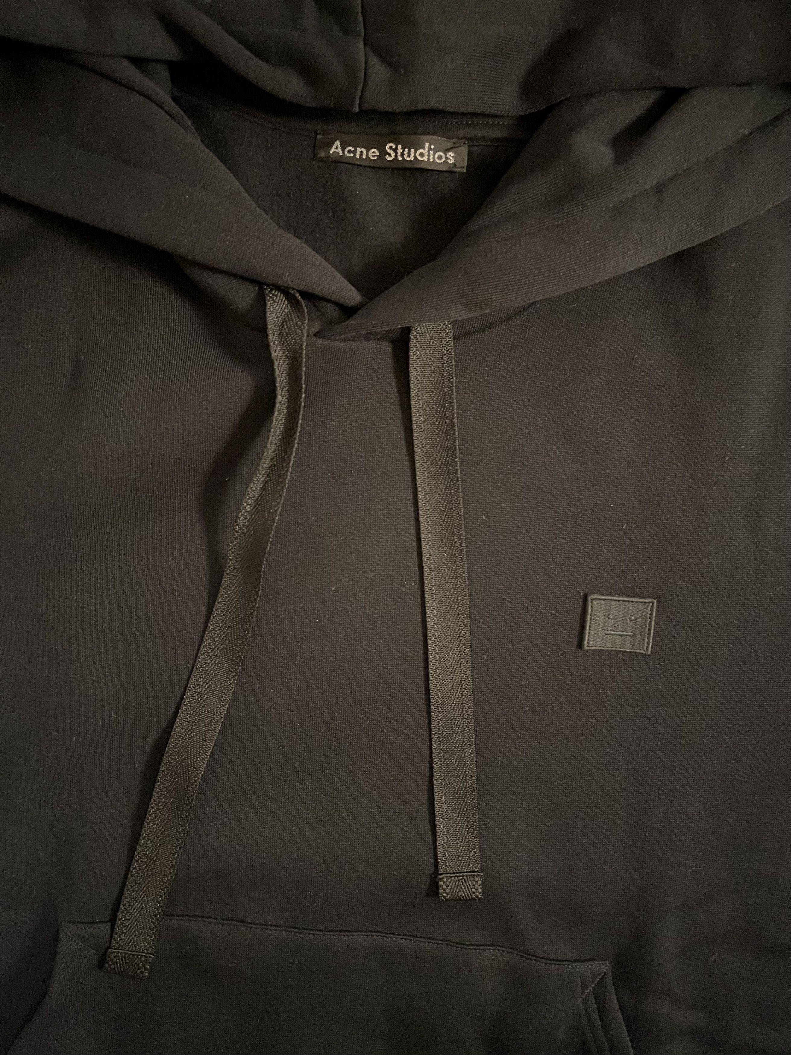 Acne Studios Acne Studios Ferris Face Hoodie Black Size US M / EU 48-50 / 2 - 3 Thumbnail