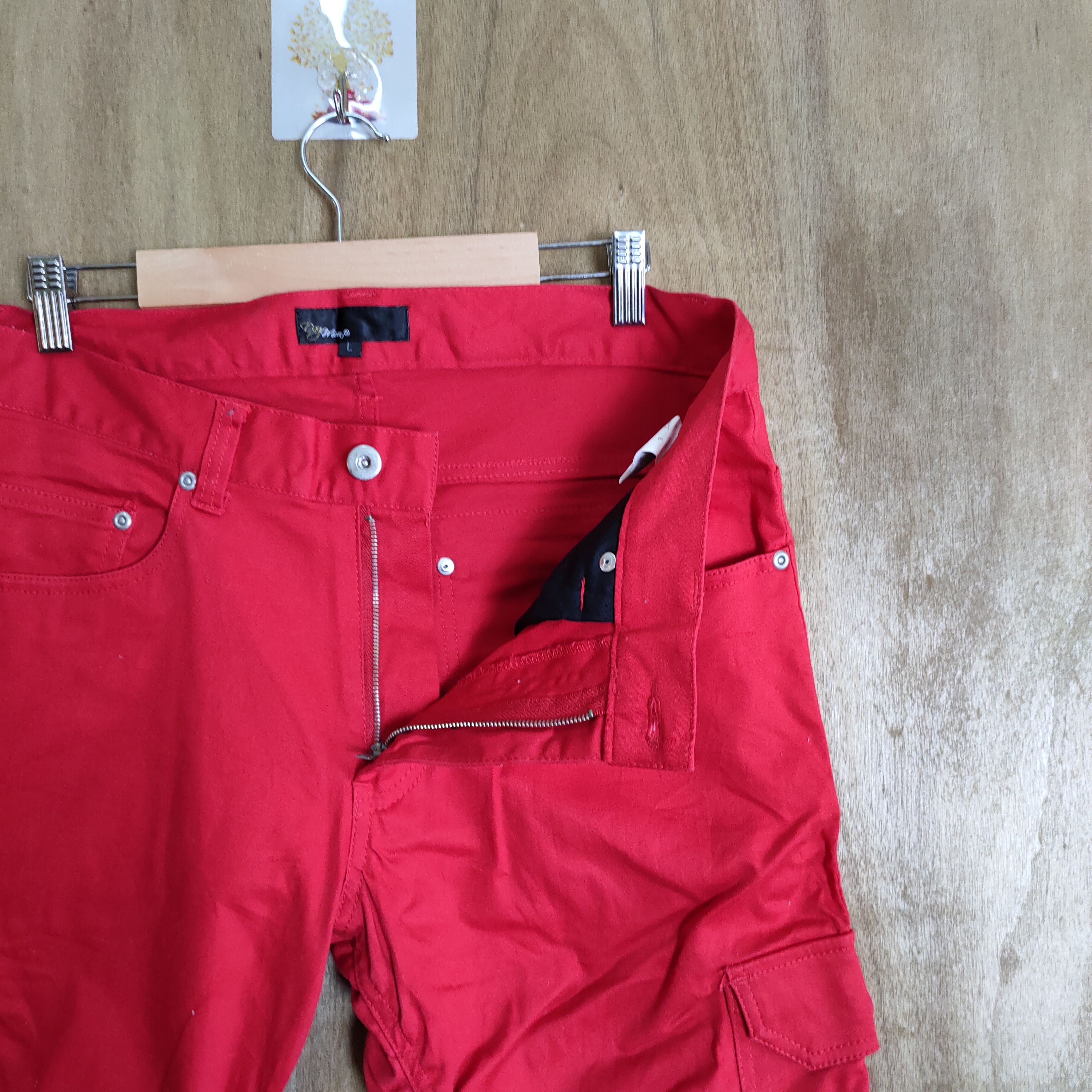 Japanese Brand JAPANESE BRAND VINTAGE PUNK STYLE SPRING LEG CARGO PANTS Size US 32 / EU 48 - 11 Thumbnail