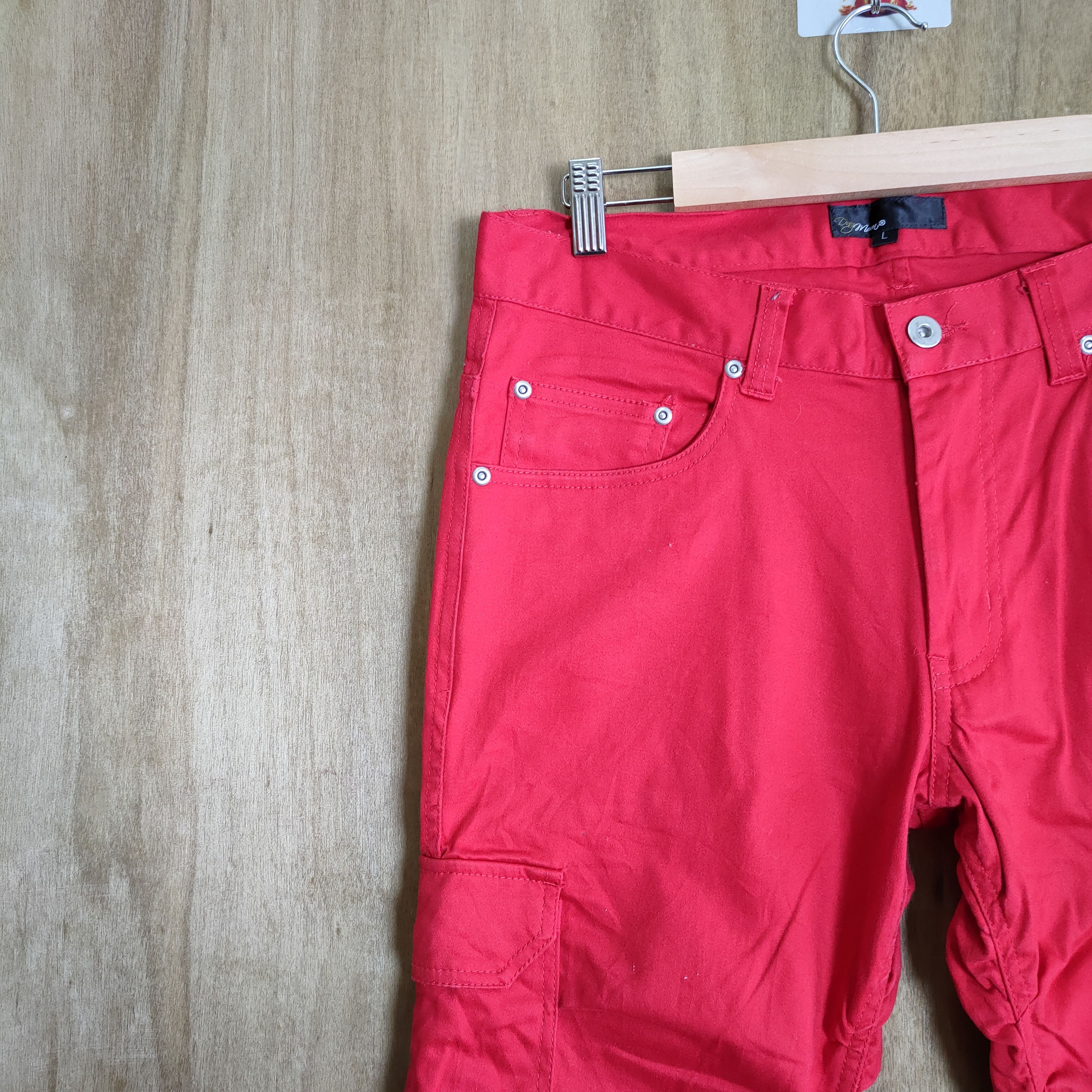 Japanese Brand JAPANESE BRAND VINTAGE PUNK STYLE SPRING LEG CARGO PANTS Size US 32 / EU 48 - 5 Thumbnail