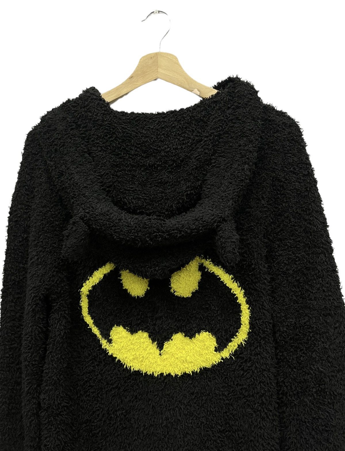 DC Comics × Designer RARE😈 BATMAN x AIMERFEEL Soft Deep Pile Fleece Horny Hoodie Size US M / EU 48-50 / 2 - 9 Thumbnail
