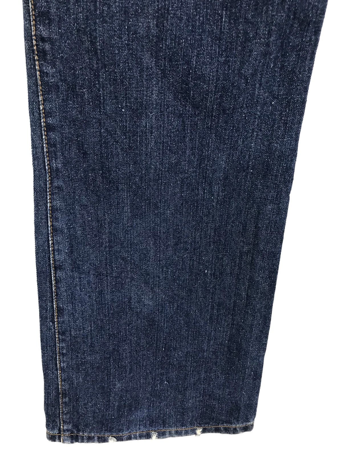 Number (N)ine × Undercover Japanese Brand SOUL FRANKY Patches Distressed Denim Jeans Size US 30 / EU 46 - 10 Thumbnail