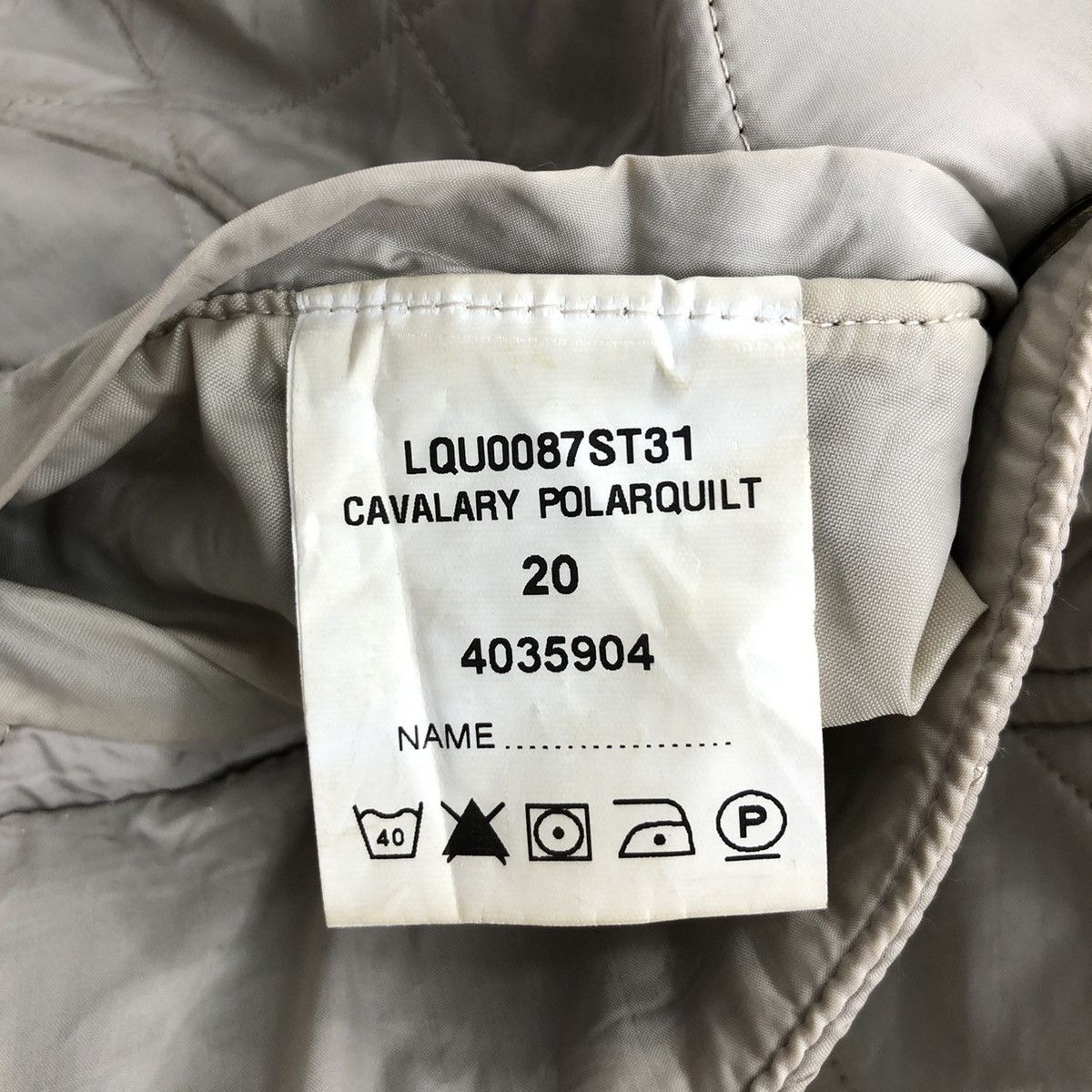 Barbour Vintage BARBOUR Quilted Jacket Size XXL / US 16-18 / IT 52-54 - 7 Thumbnail