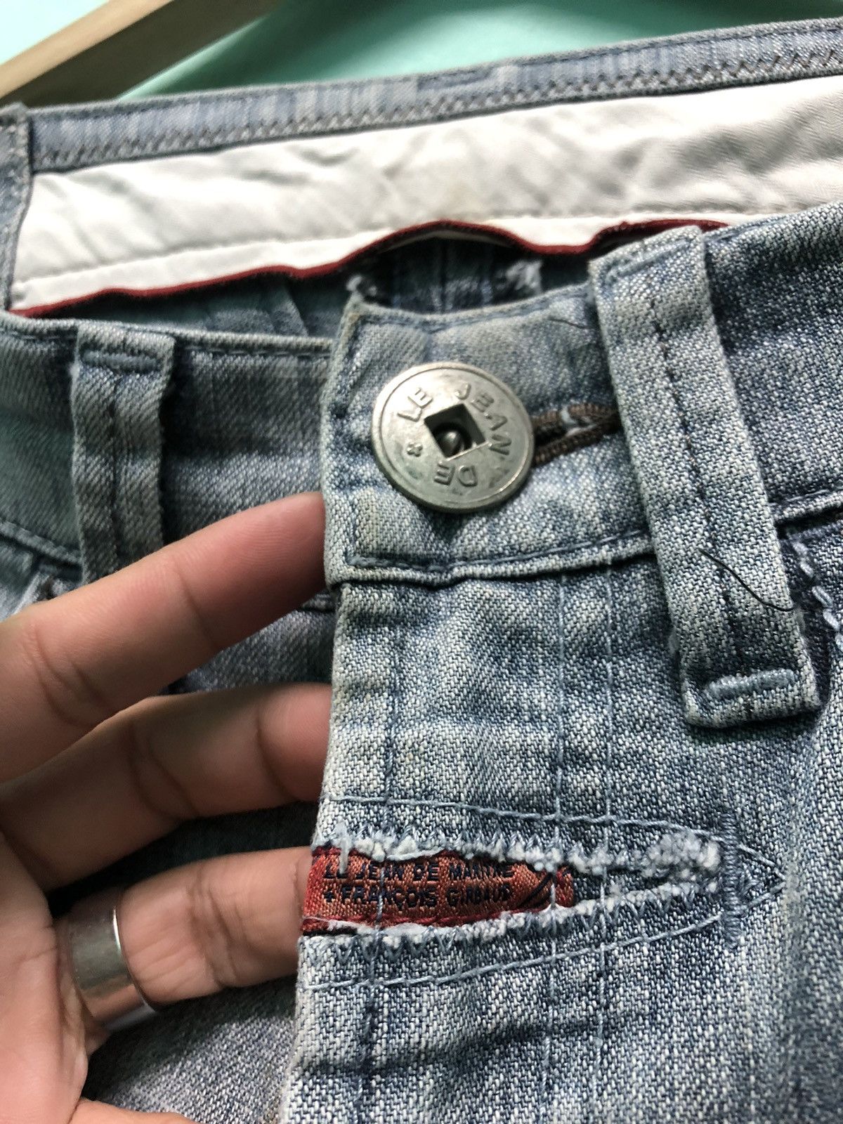 Marithe + Francois Girbaud × Vintage VINTAGE MARITHE FRANCOIS GIRBAUD BLUE WASH DENIM JEANS Size US 28 / EU 44 - 3 Thumbnail