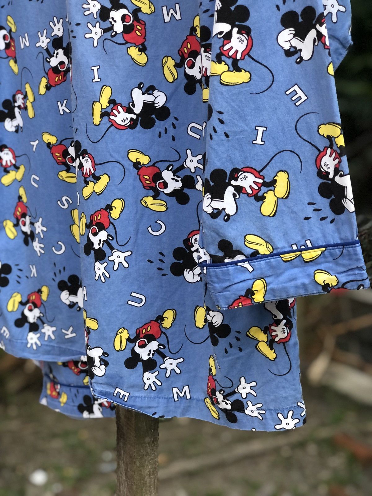 Disney Vintage 90's Disney Mickey Mouse Fullprint Pyjama Set Size US L / EU 52-54 / 3 - 8 Thumbnail