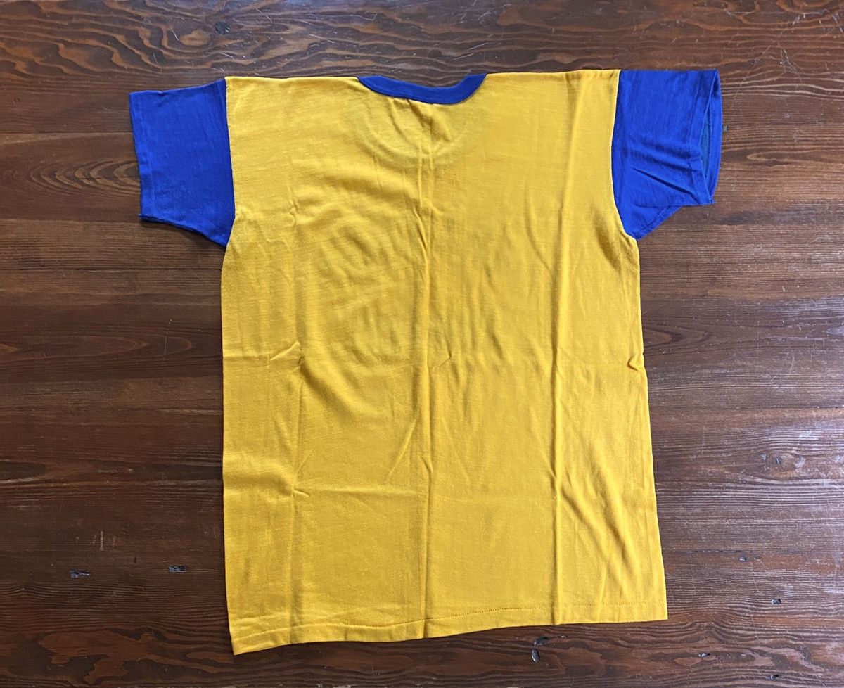 Vintage Vintage 60’s Franklin Fire Co. Single Stitch Ringer Tee Size US L / EU 52-54 / 3 - 15 Thumbnail