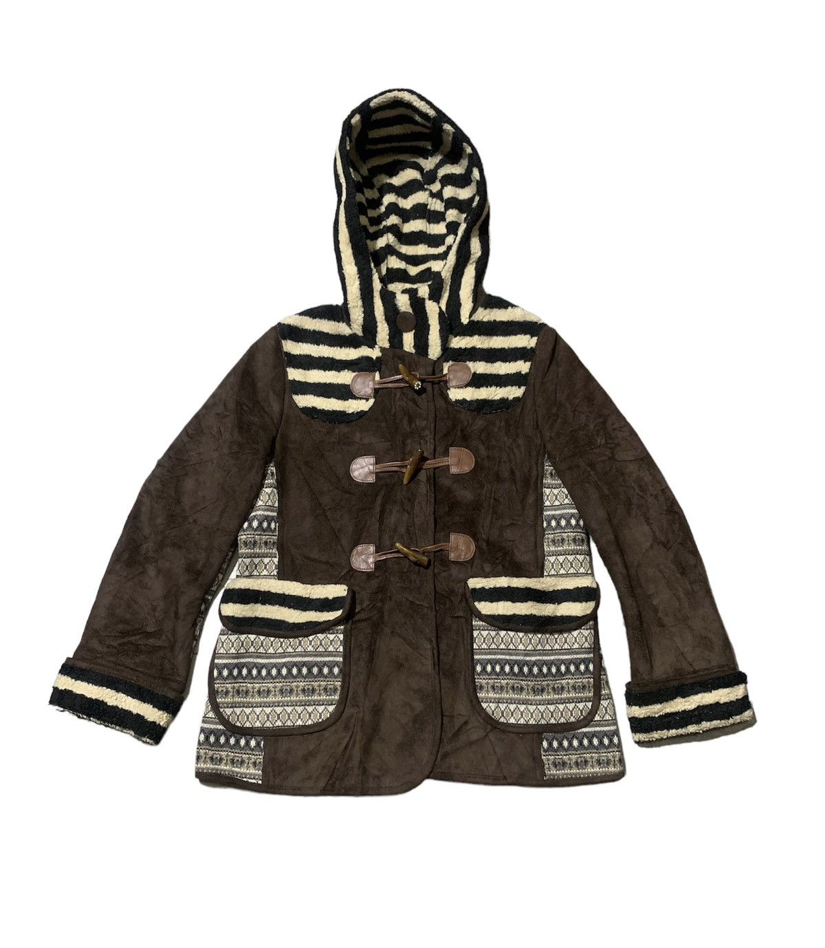 Issey Miyake Vintage Issey Miyake By Frapbois Suede Leather Jacket Size US S / EU 44-46 / 1 - 1 Thumbnail
