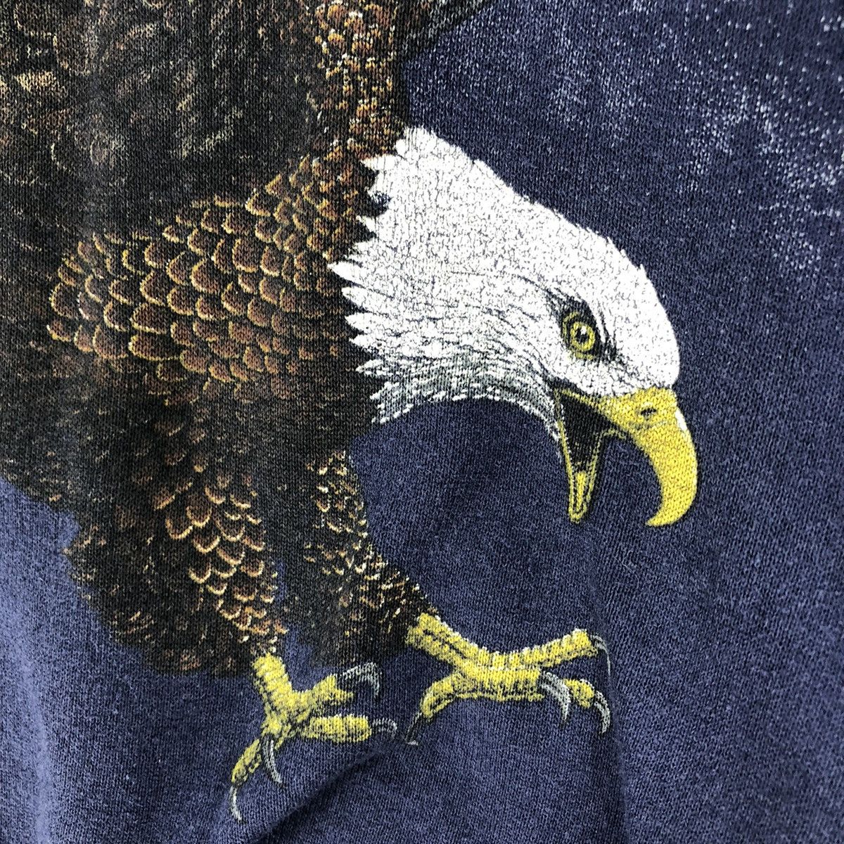 Jerzees Vintage Sweatshirts Big Print The Eagle Size US M / EU 48-50 / 2 - 8 Thumbnail