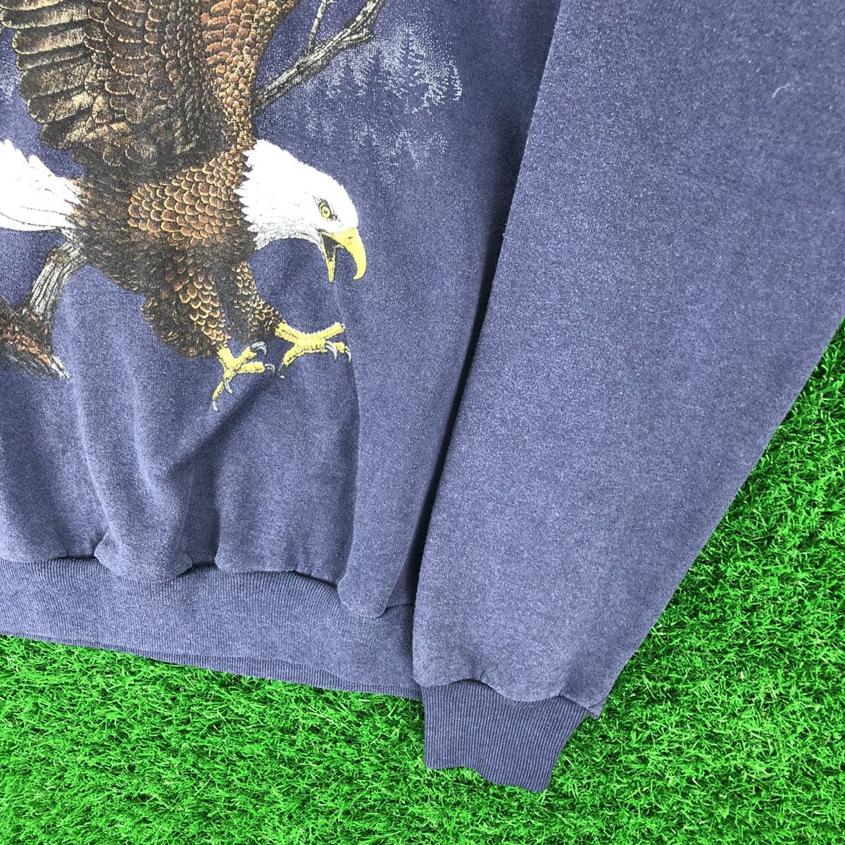 Jerzees Vintage Sweatshirts Big Print The Eagle Size US M / EU 48-50 / 2 - 3 Thumbnail