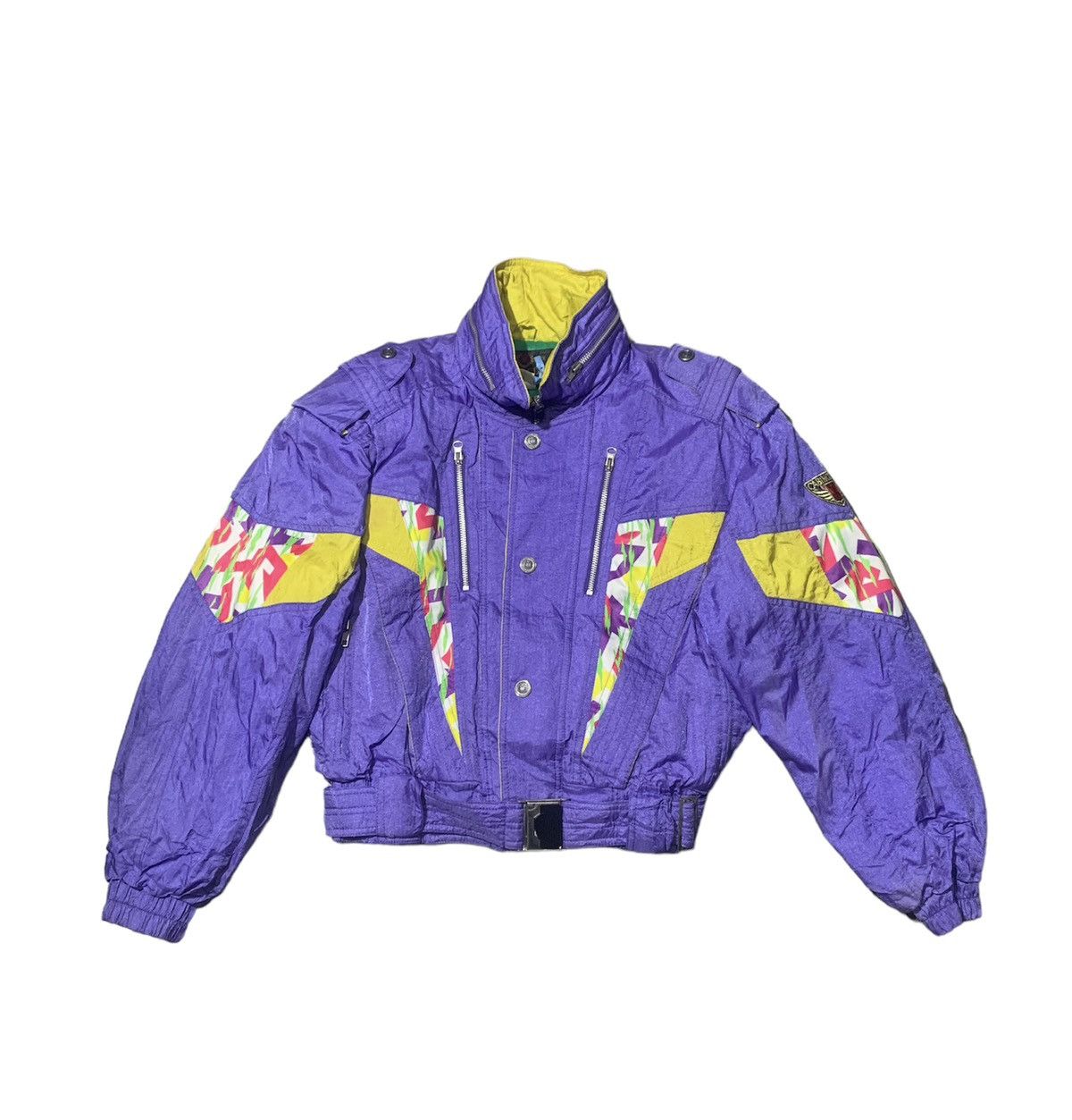 image of 90's Cabin Club Skiwear Bomber Jacket, Men's (Size Medium)