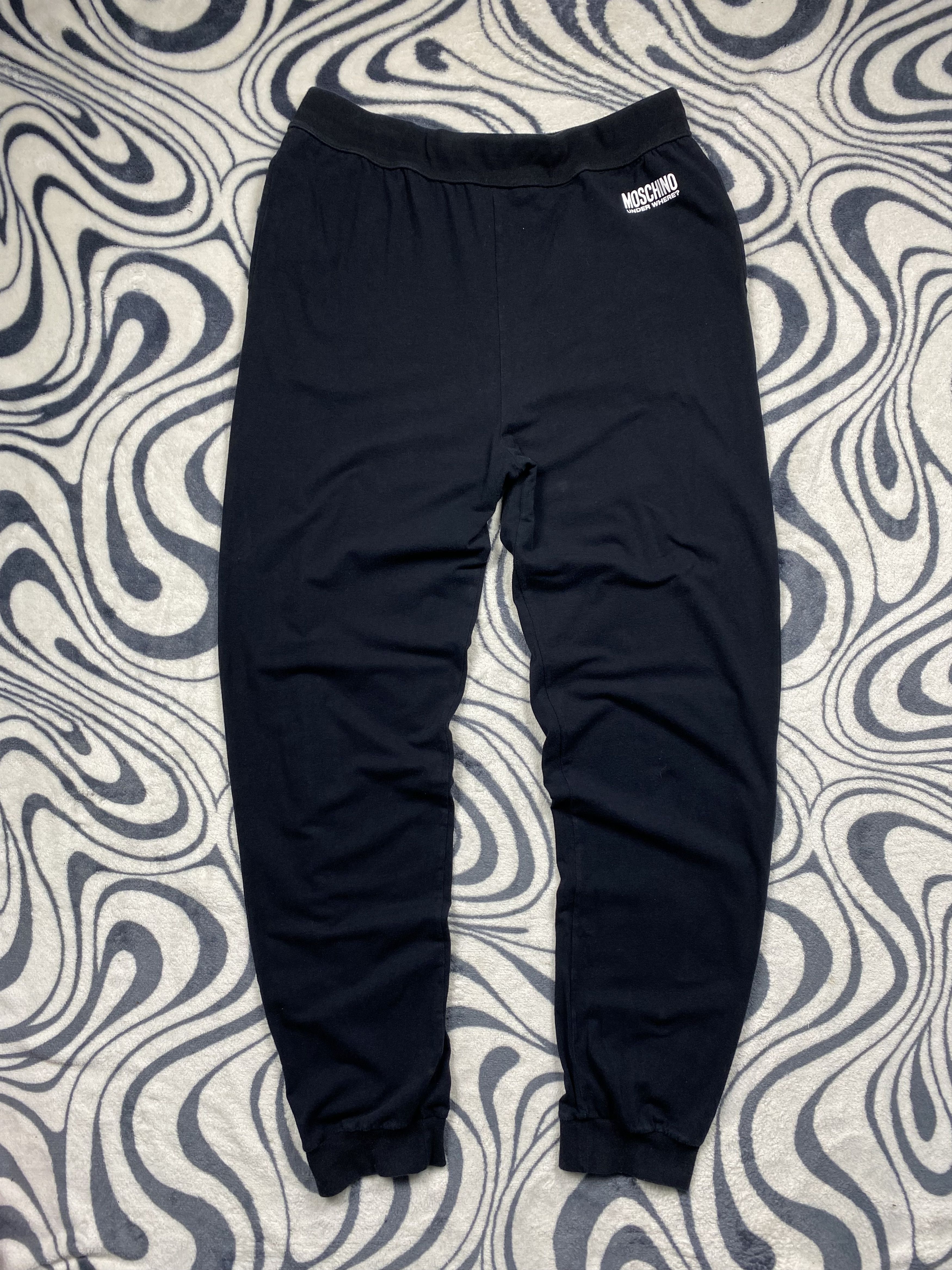 Moschino Moschino Under Where? Underwear Cotton Pants Jogger Size US 36 / EU 52 - 1 Thumbnail