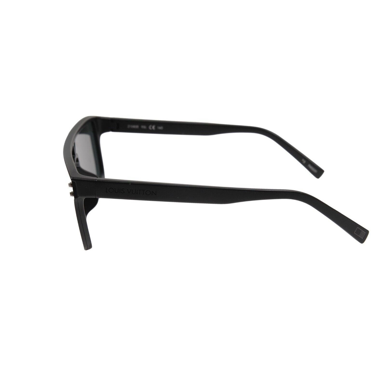 Louis Vuitton LV Waimea Black Monogram Logo Sunglasses - 01697 Size ONE SIZE - 8 Thumbnail