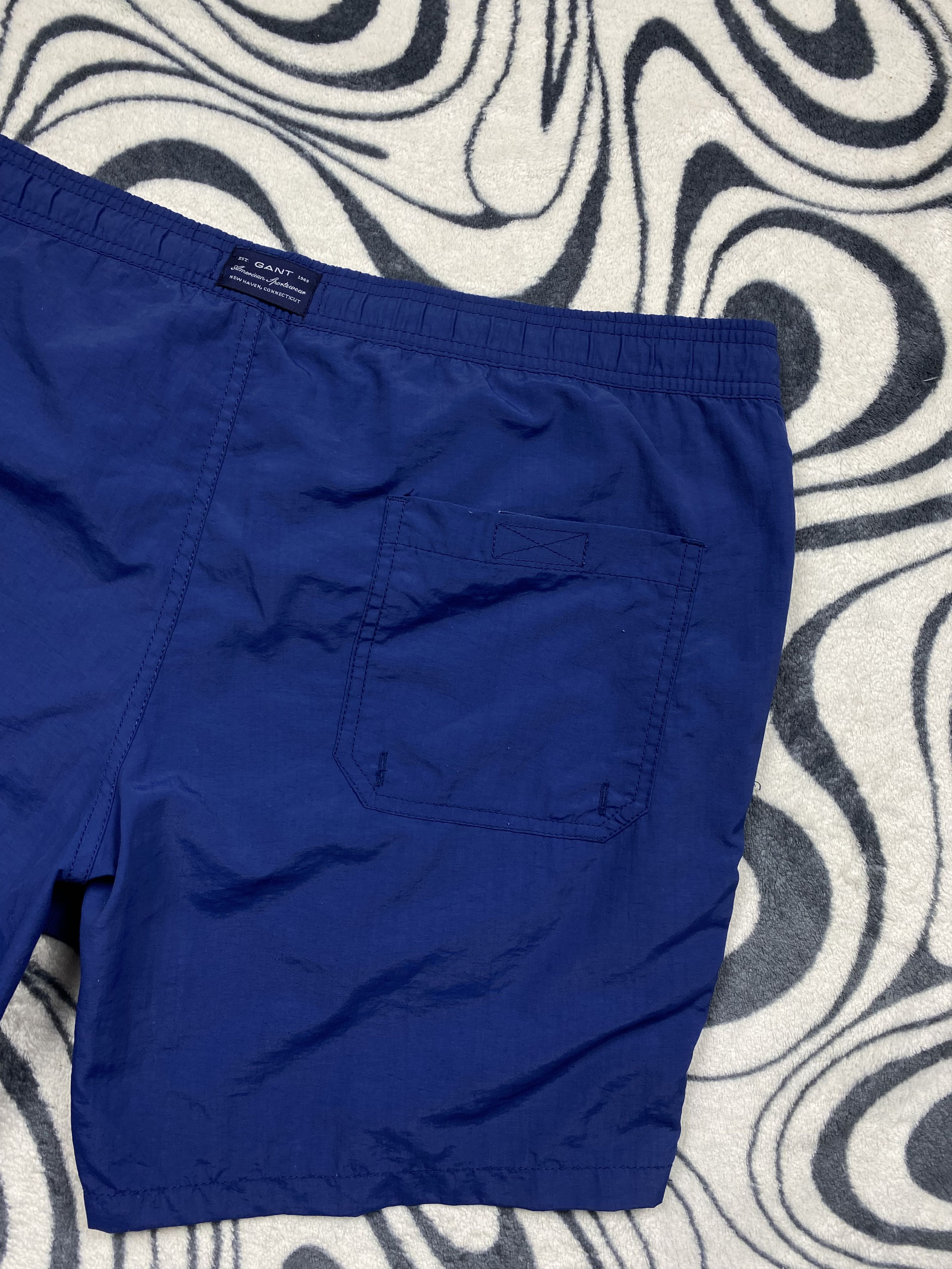 Gant × Vintage Gant Vintage Mens Nylon Shorts Y2K Size US 34 / EU 50 - 8 Thumbnail