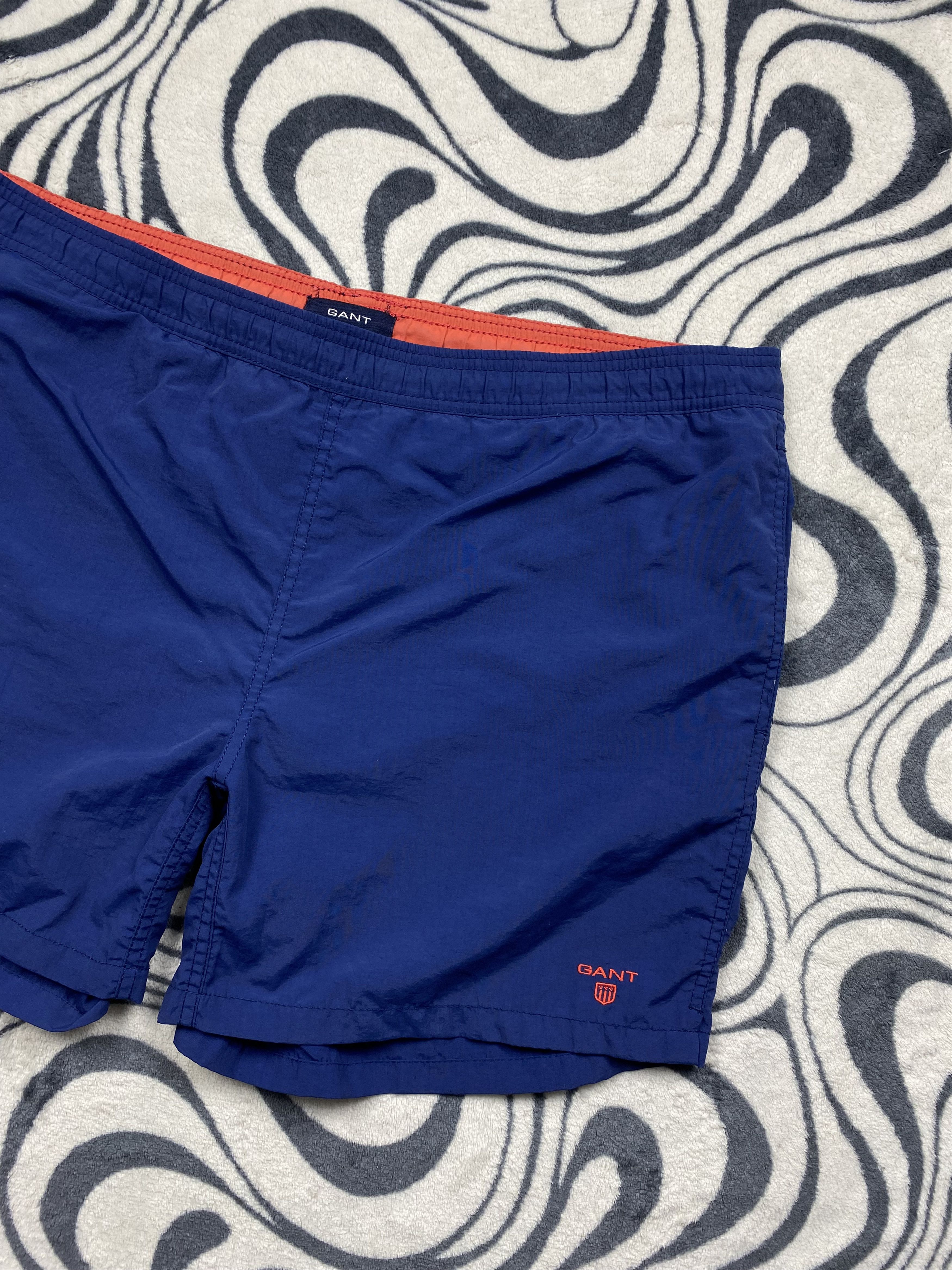 Gant × Vintage Gant Vintage Mens Nylon Shorts Y2K Size US 34 / EU 50 - 2 Thumbnail