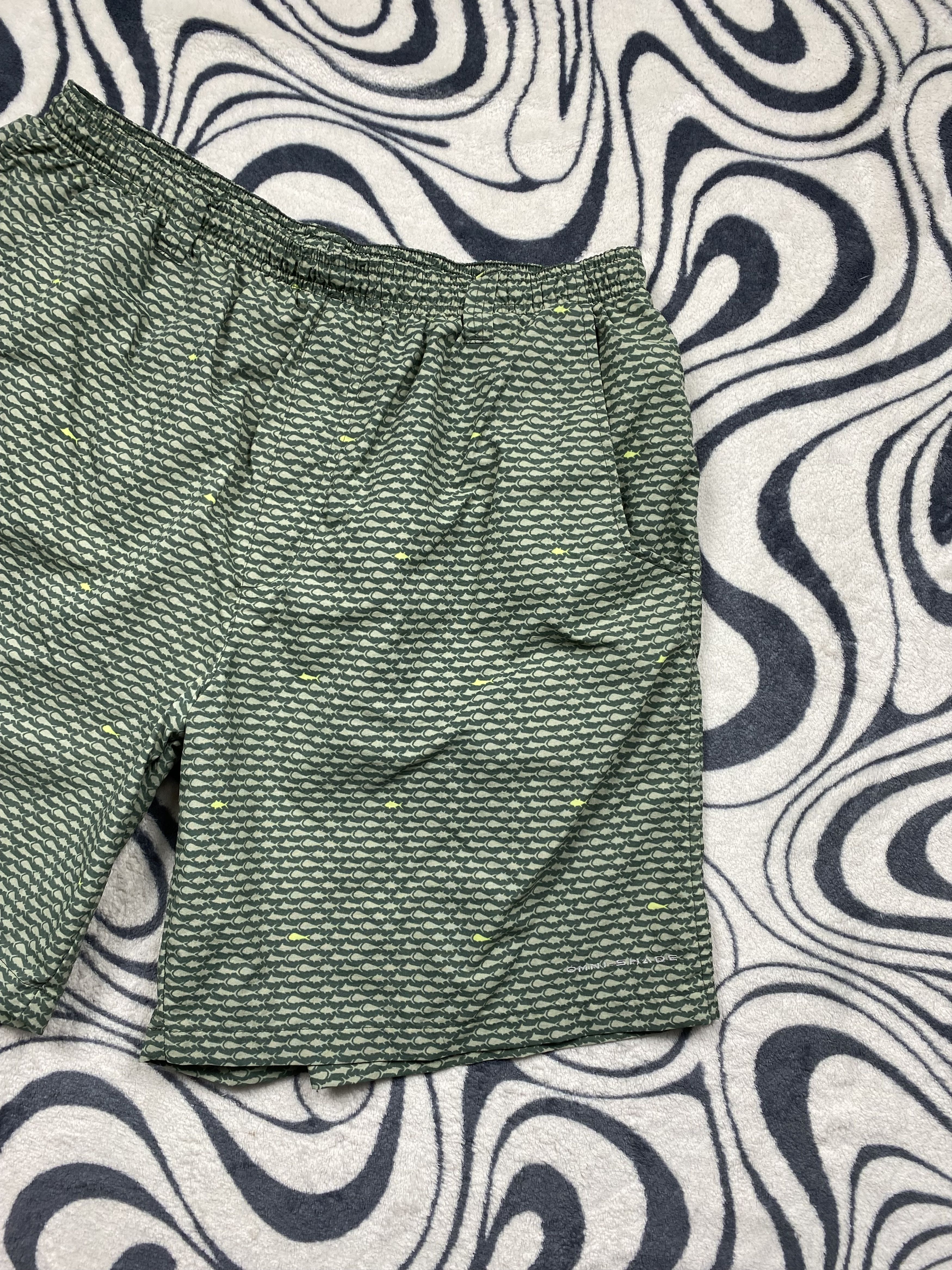Columbia × Vintage Columbia Vintage Mens Nylon Shorts Y2K Size US 34 / EU 50 - 2 Thumbnail