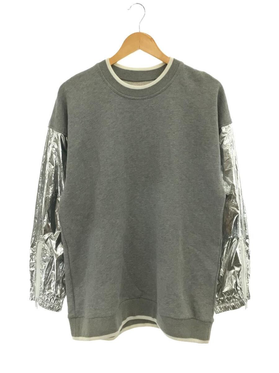 Maison Margiela Metallic Sleeved Sweatshirt Size US L / EU 52-54 / 3 - 1 Thumbnail