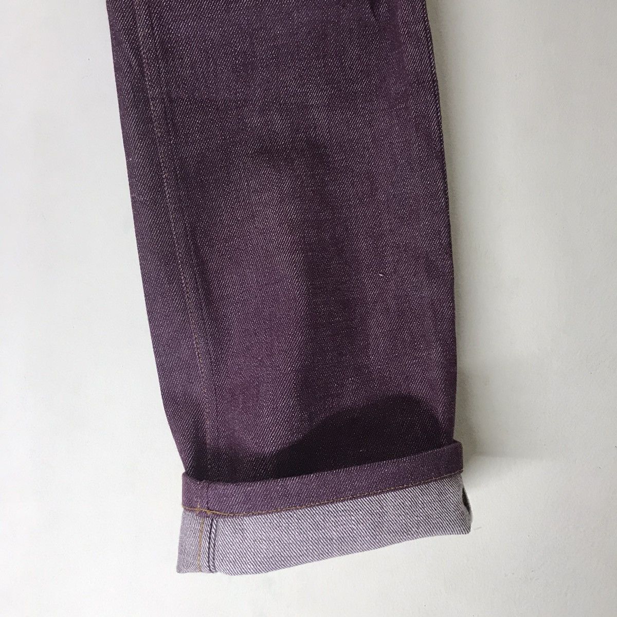 A.P.C. A.P.C Denim Selvedge Jeans Burgundy Hedi Slimane Size US 28 / EU 44 - 9 Thumbnail