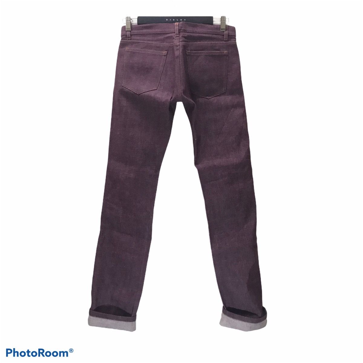 A.P.C. A.P.C Denim Selvedge Jeans Burgundy Hedi Slimane Size US 28 / EU 44 - 10 Thumbnail