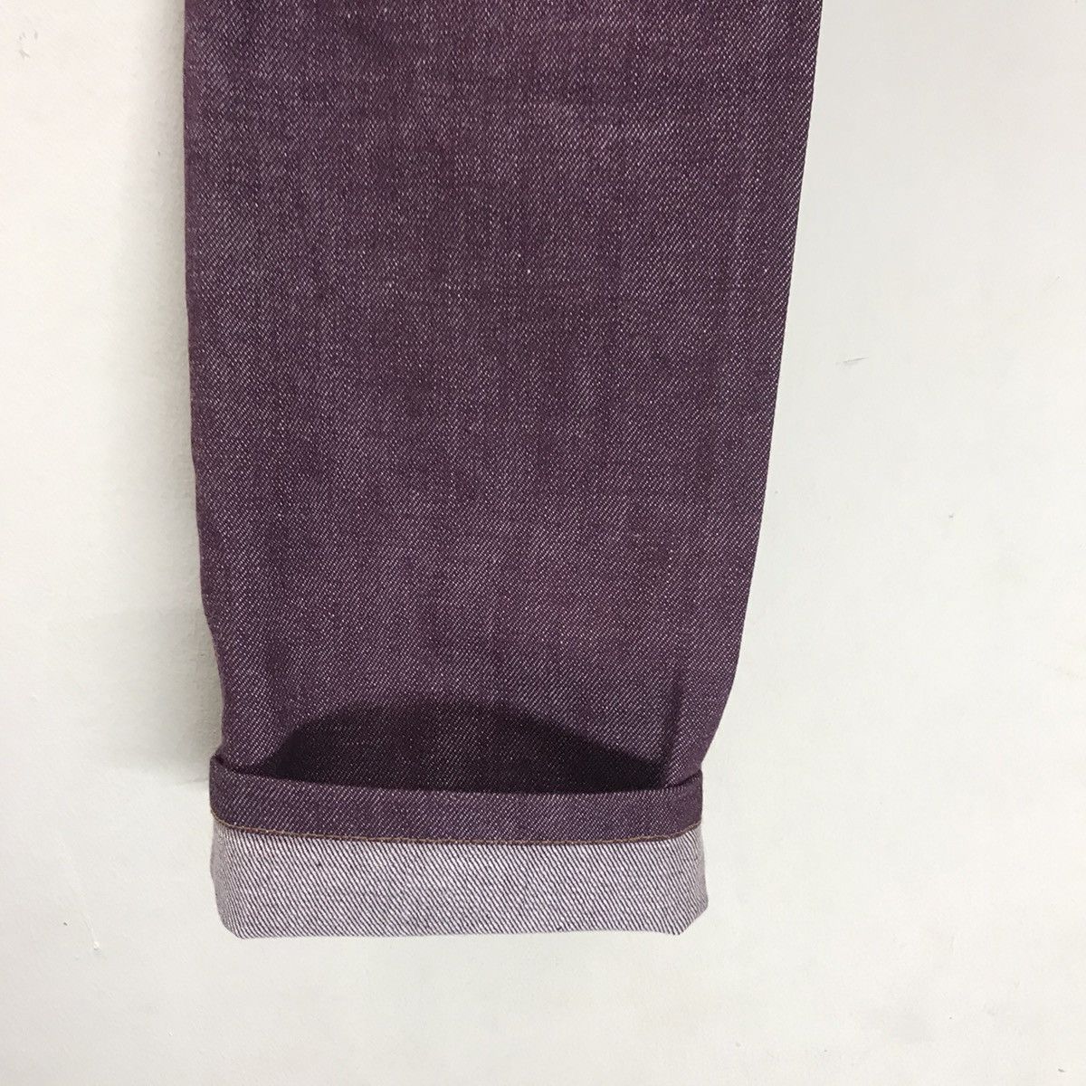 A.P.C. A.P.C Denim Selvedge Jeans Burgundy Hedi Slimane Size US 28 / EU 44 - 14 Thumbnail