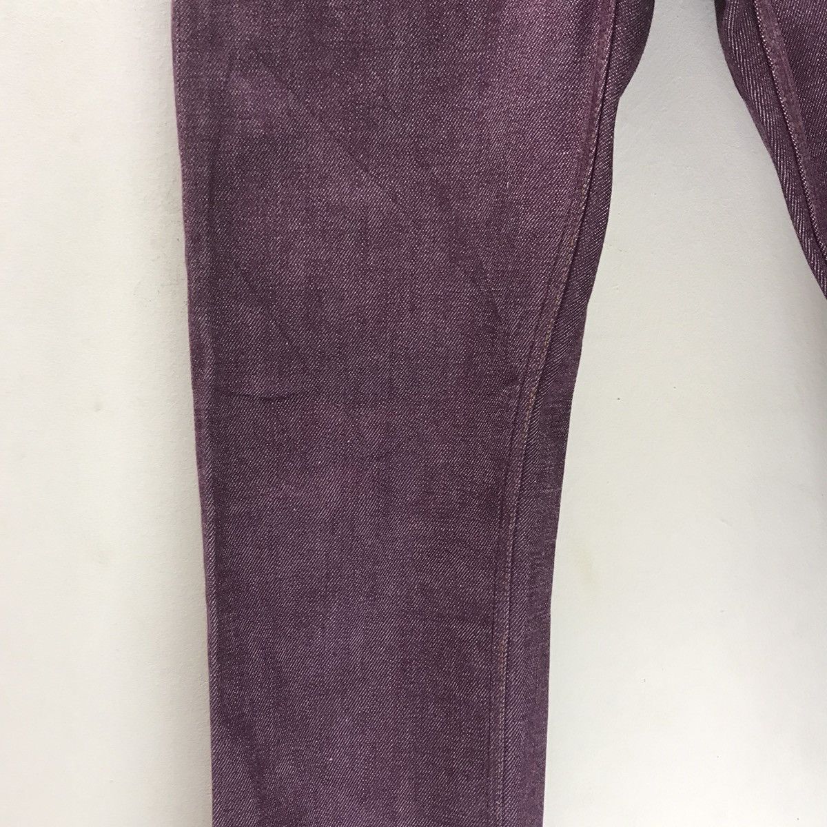 A.P.C. A.P.C Denim Selvedge Jeans Burgundy Hedi Slimane Size US 28 / EU 44 - 6 Thumbnail