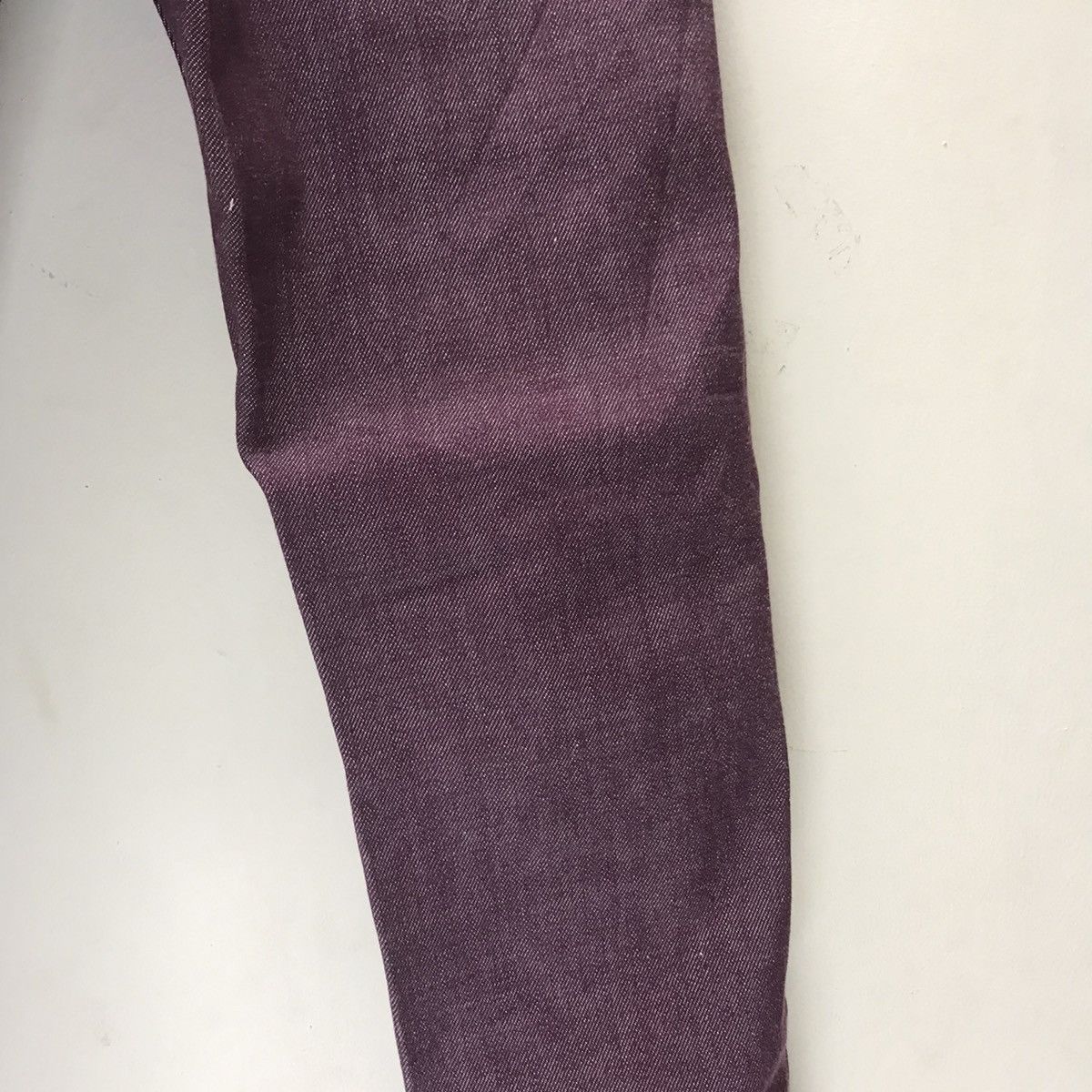 A.P.C. A.P.C Denim Selvedge Jeans Burgundy Hedi Slimane Size US 28 / EU 44 - 13 Thumbnail