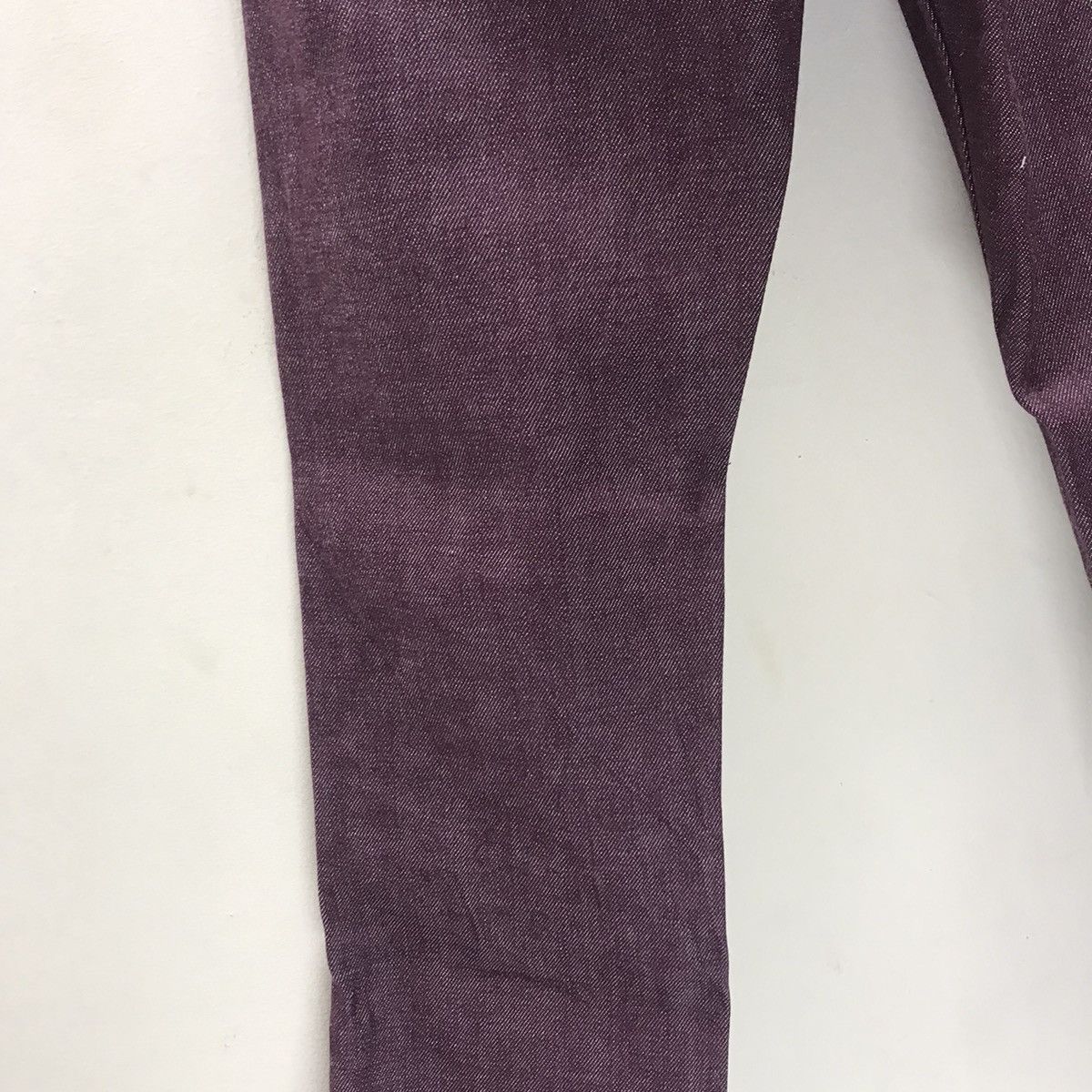 A.P.C. A.P.C Denim Selvedge Jeans Burgundy Hedi Slimane Size US 28 / EU 44 - 12 Thumbnail