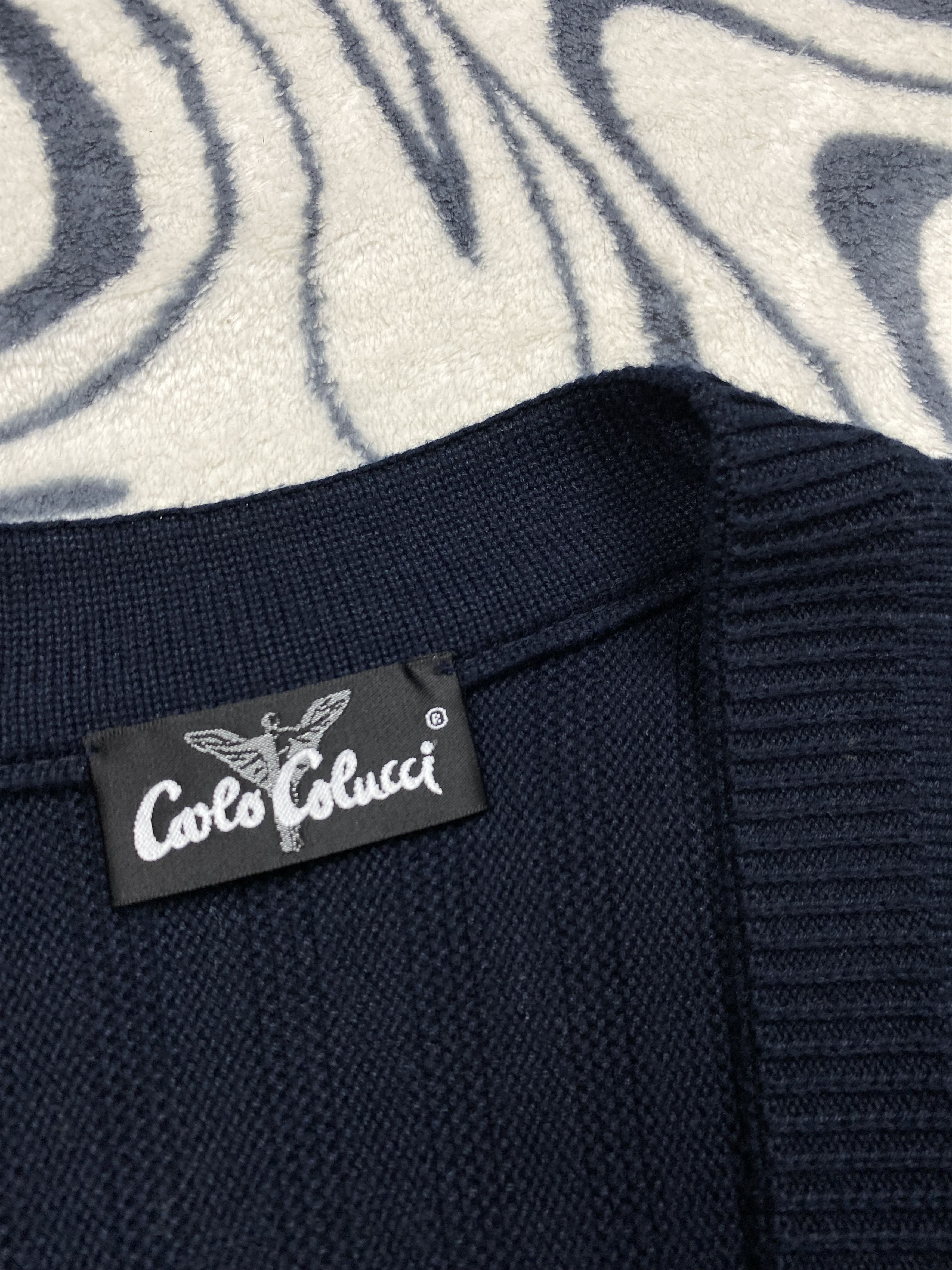 Carlo Colucci × Vintage Carlo Colucci Vintage Mens Knit Cardigan Size US XL / EU 56 / 4 - 6 Thumbnail