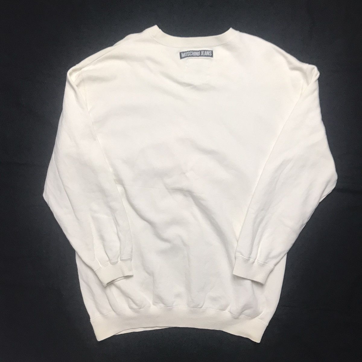 Moschino × Vintage Moschino Jeans PACE Sweatshirt Size US M / EU 48-50 / 2 - 2 Thumbnail