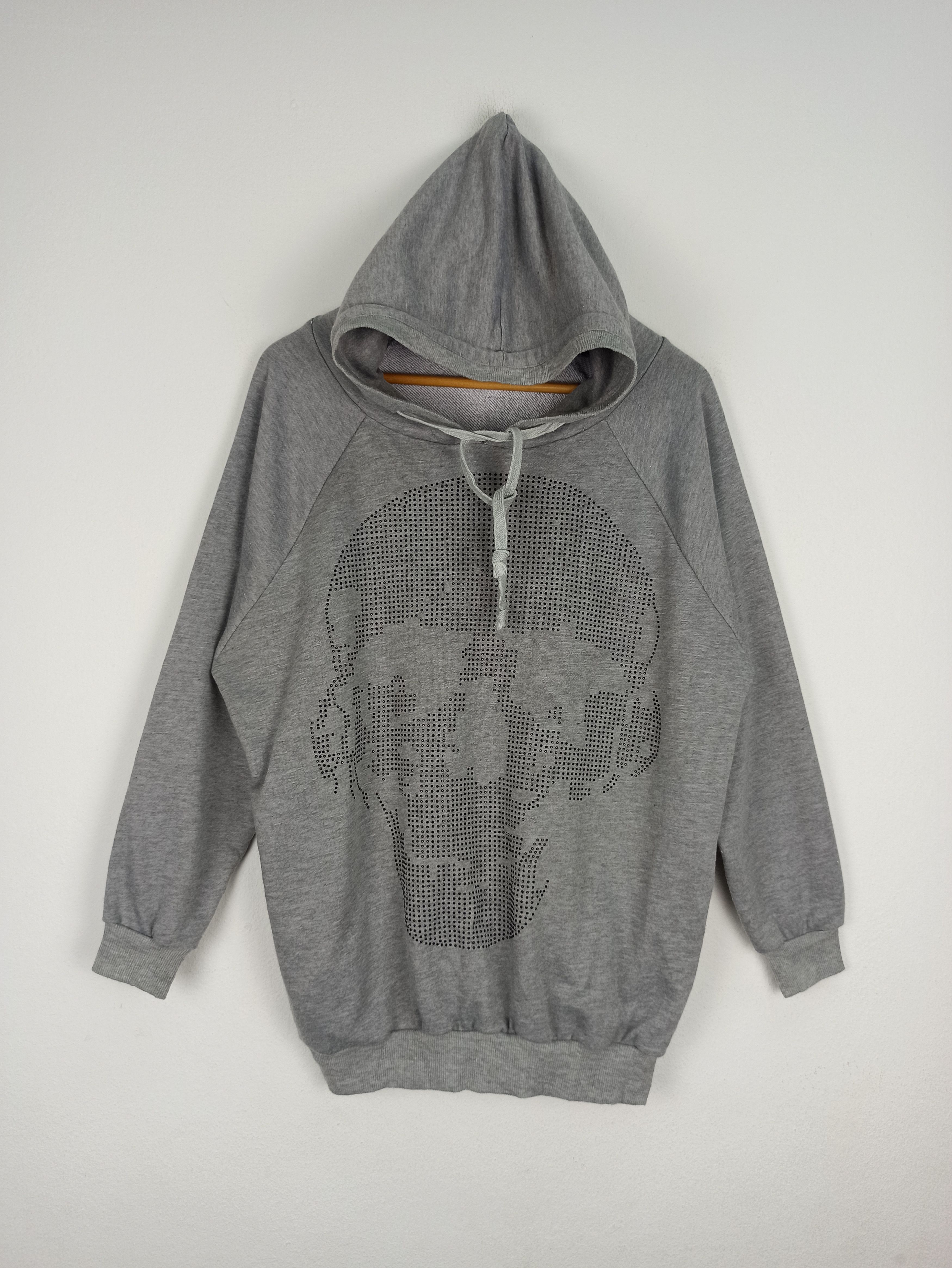 Japanese Brand Rare Skull Hoodie nice design by Al-Batross (c46) Size US XL / EU 56 / 4 - 1 Thumbnail