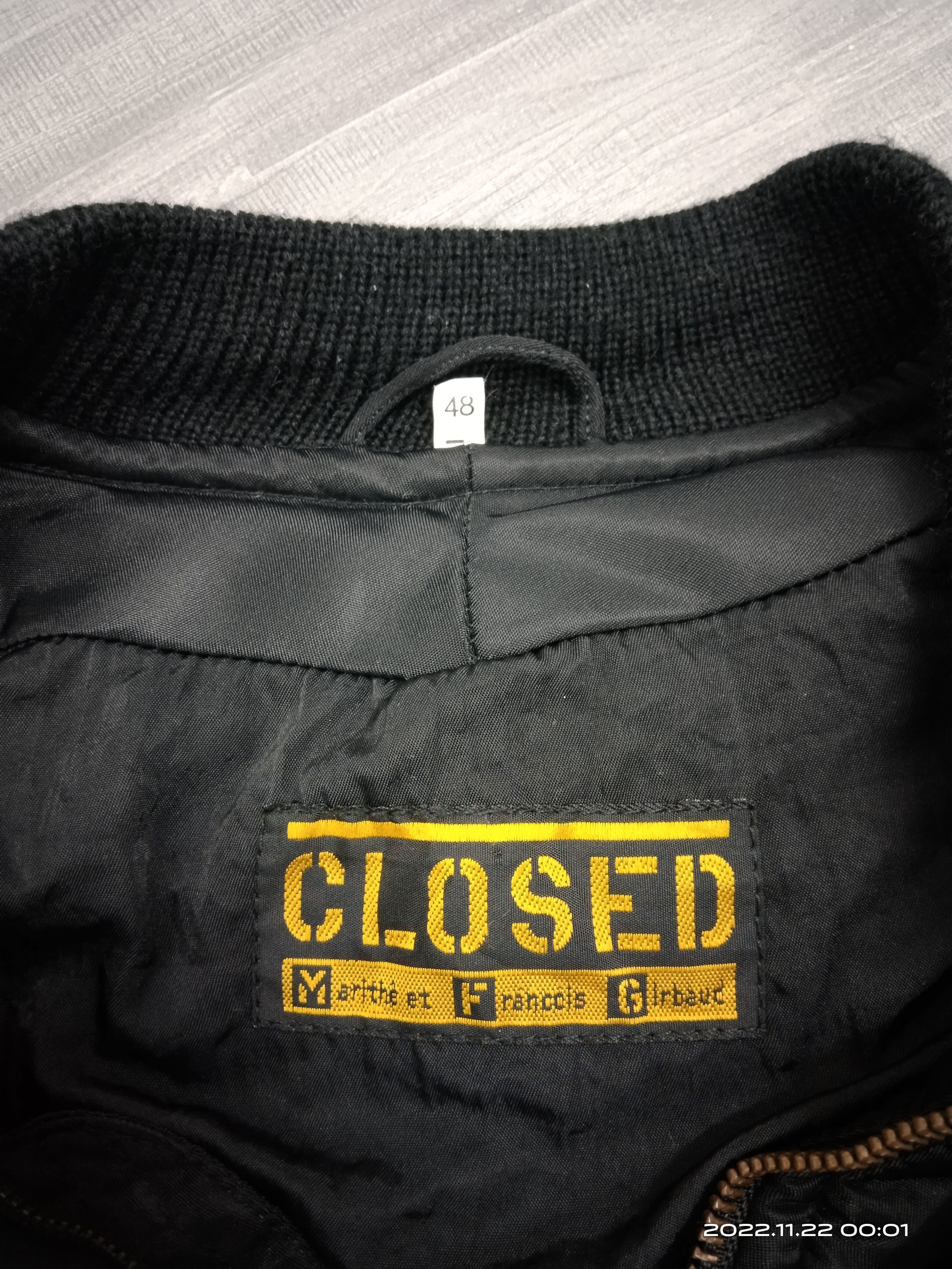 80s CLOSED by girbaud bomber jacket 48