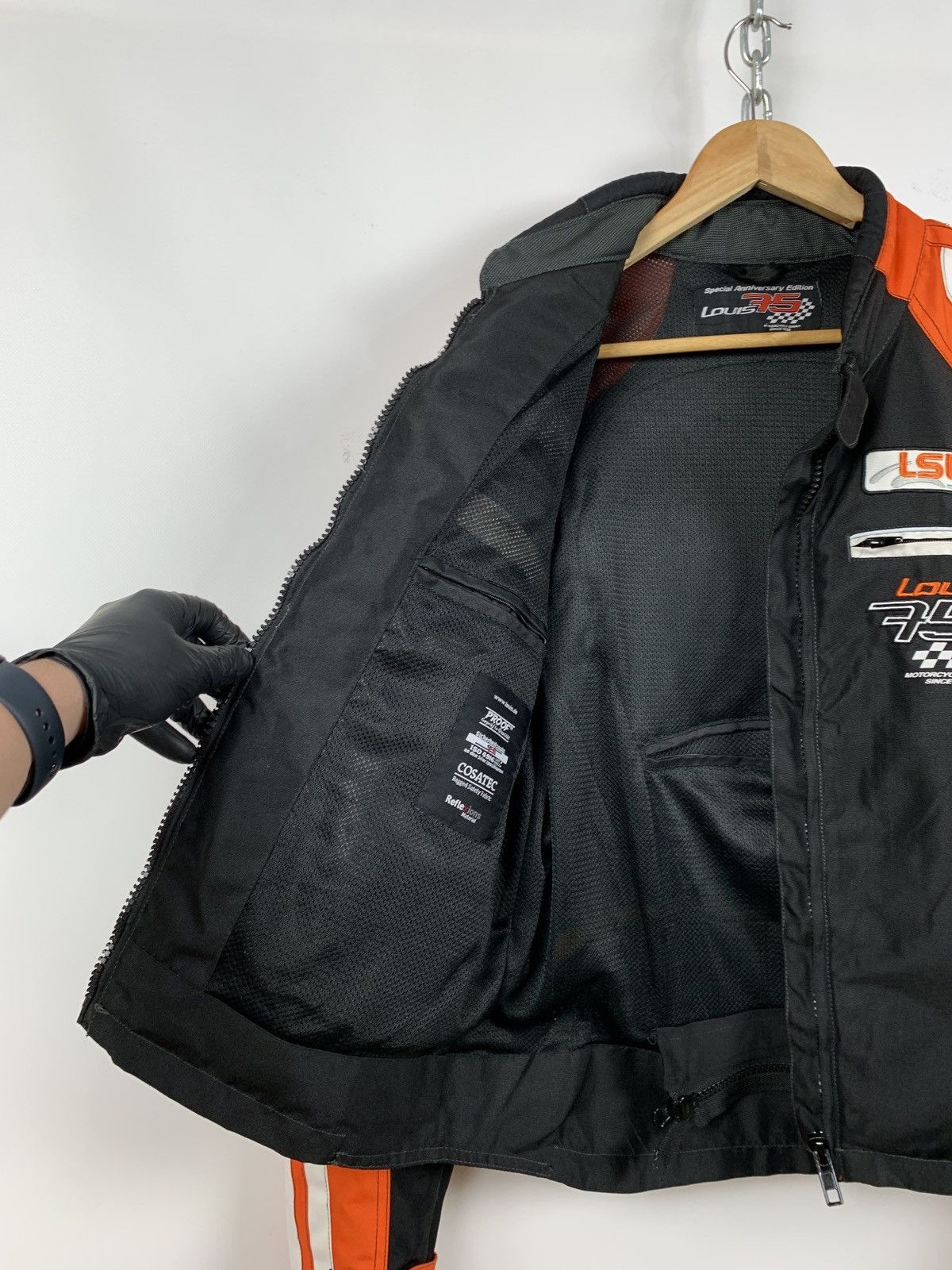 Vintage Vintage Bridgestone Louis 75 Motorcycle Racing Jacket Size US M / EU 48-50 / 2 - 16 Thumbnail
