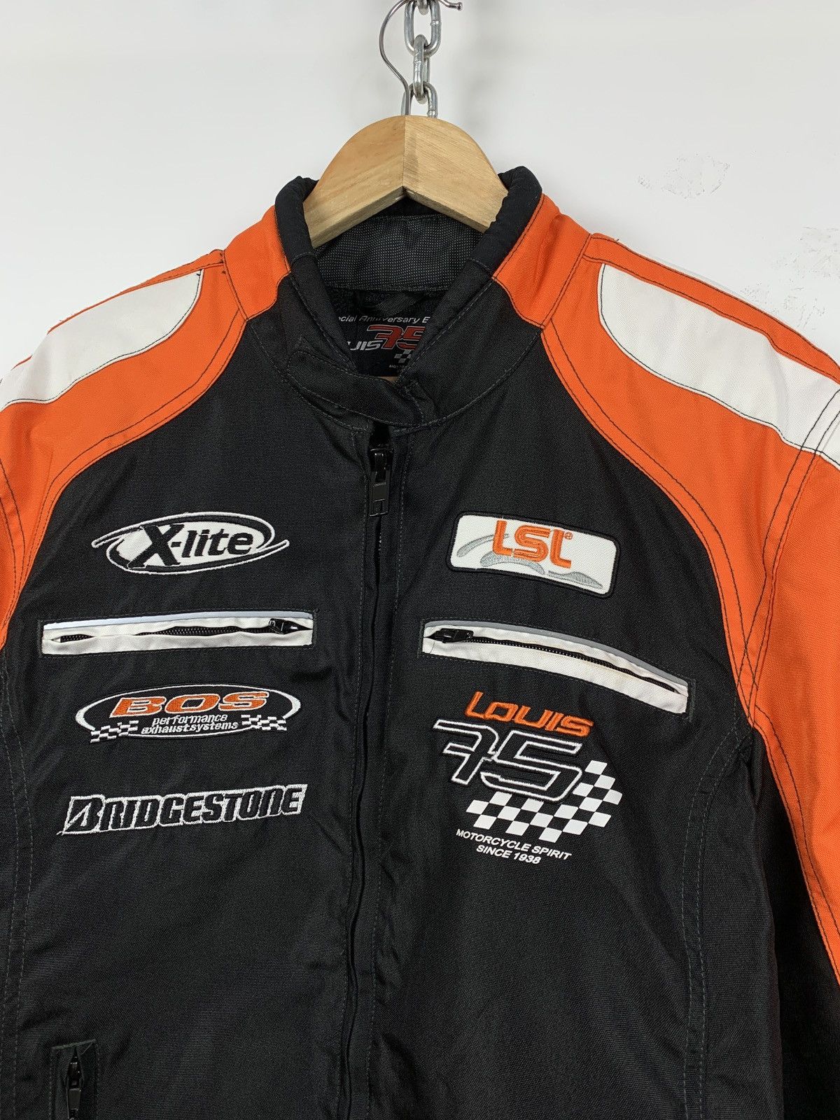 Vintage Vintage Bridgestone Louis 75 Motorcycle Racing Jacket Size US M / EU 48-50 / 2 - 8 Thumbnail