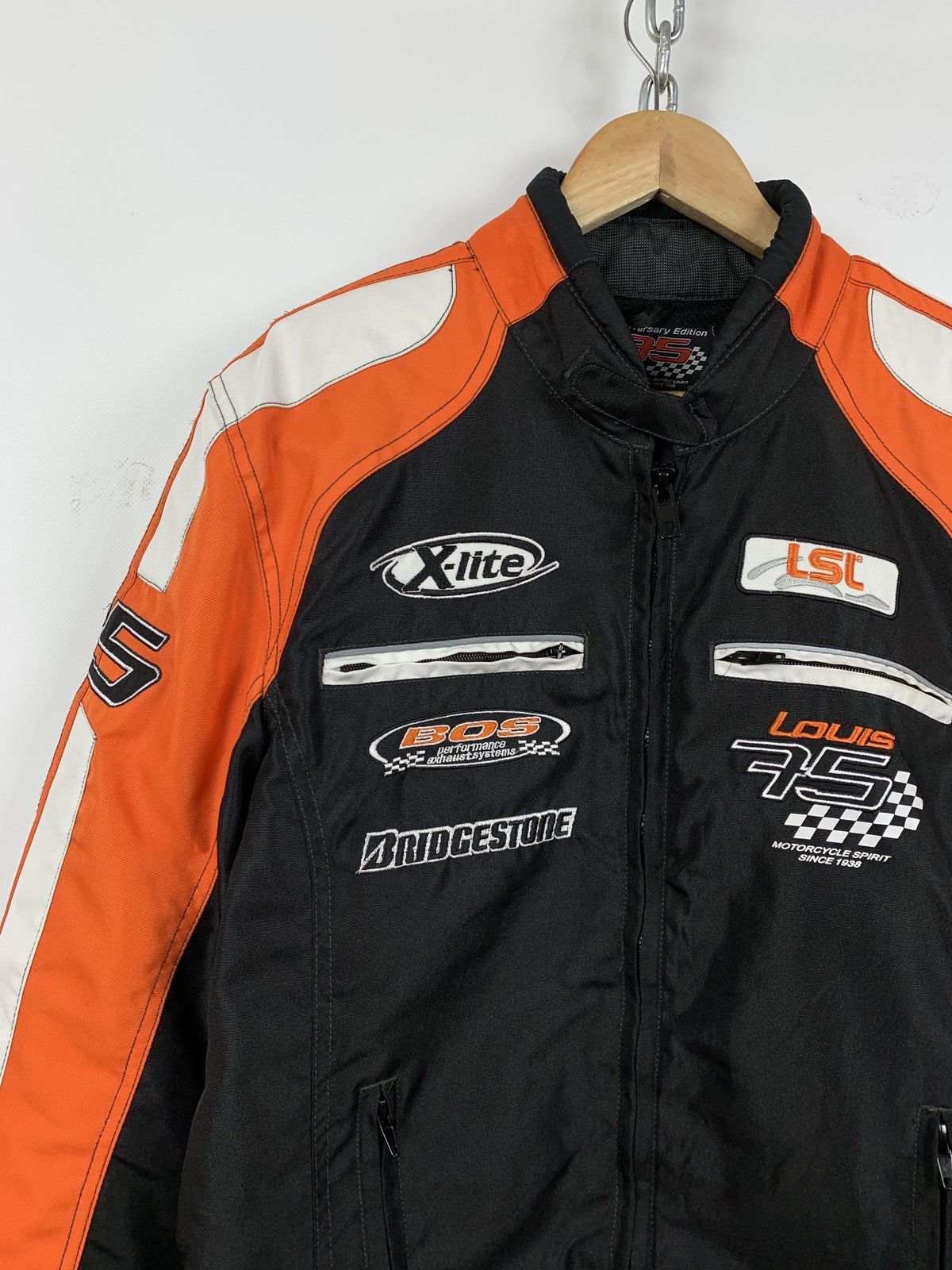Vintage Vintage Bridgestone Louis 75 Motorcycle Racing Jacket Size US M / EU 48-50 / 2 - 5 Thumbnail